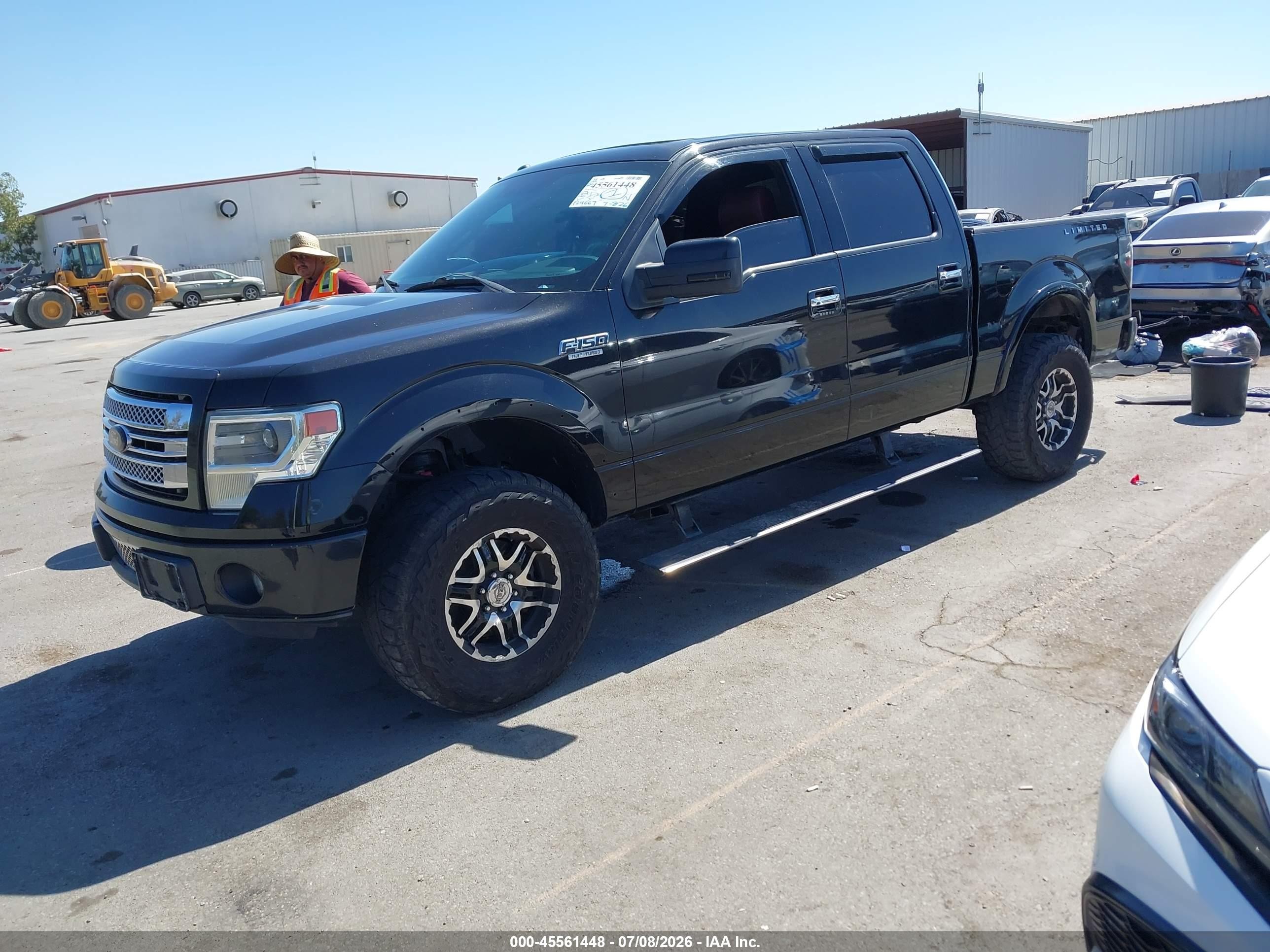 2013 Ford F-150 Fx2/king Ranch/lariat/limited/platinum/xl/xlt Черный vin: 1FTFW1CT2DFA05918
