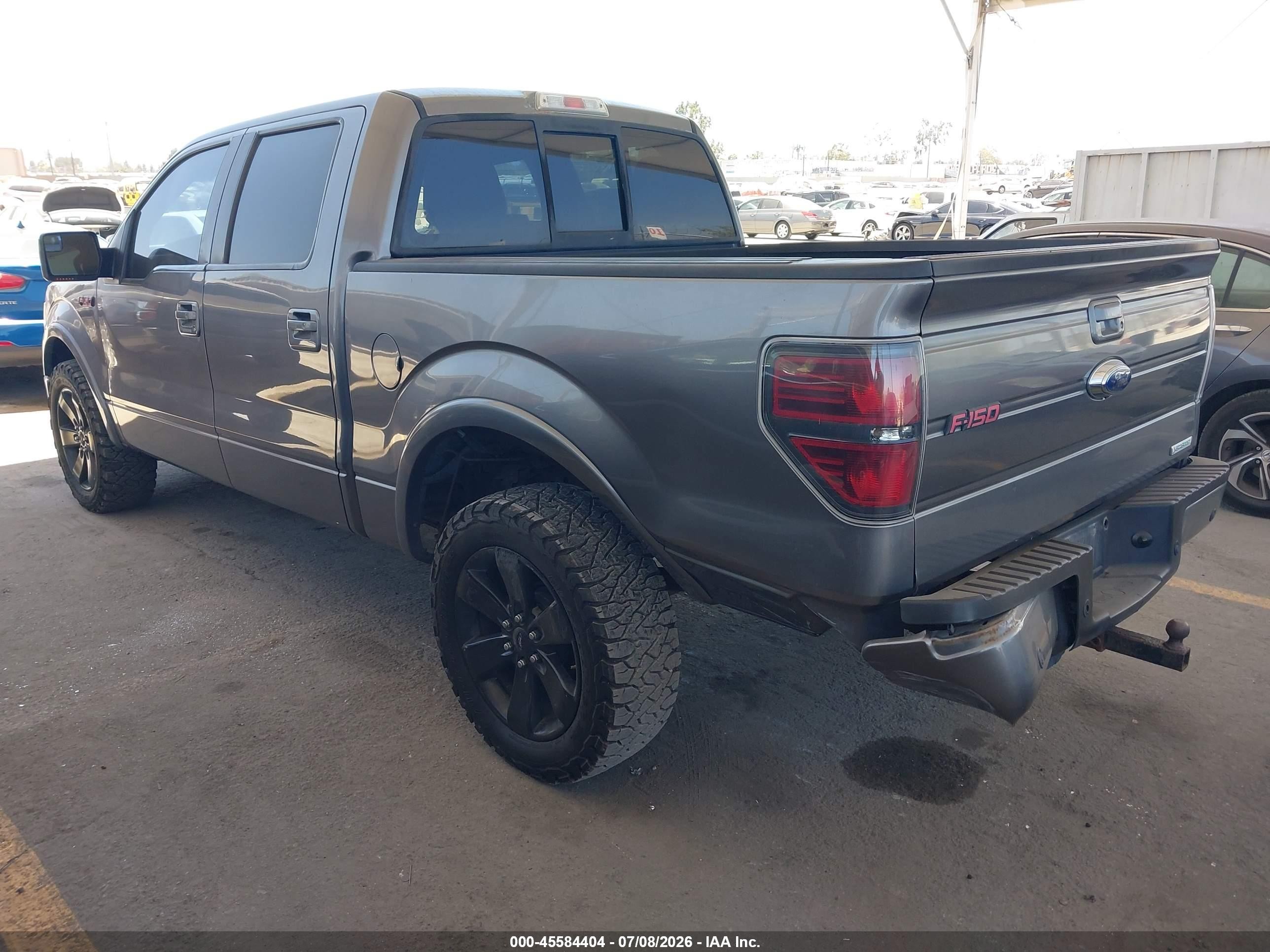 2013 Ford F-150 Fx2/king Ranch/lariat/limited/platinum/xl/xlt Gray vin: 1FTFW1CT2DFA06079