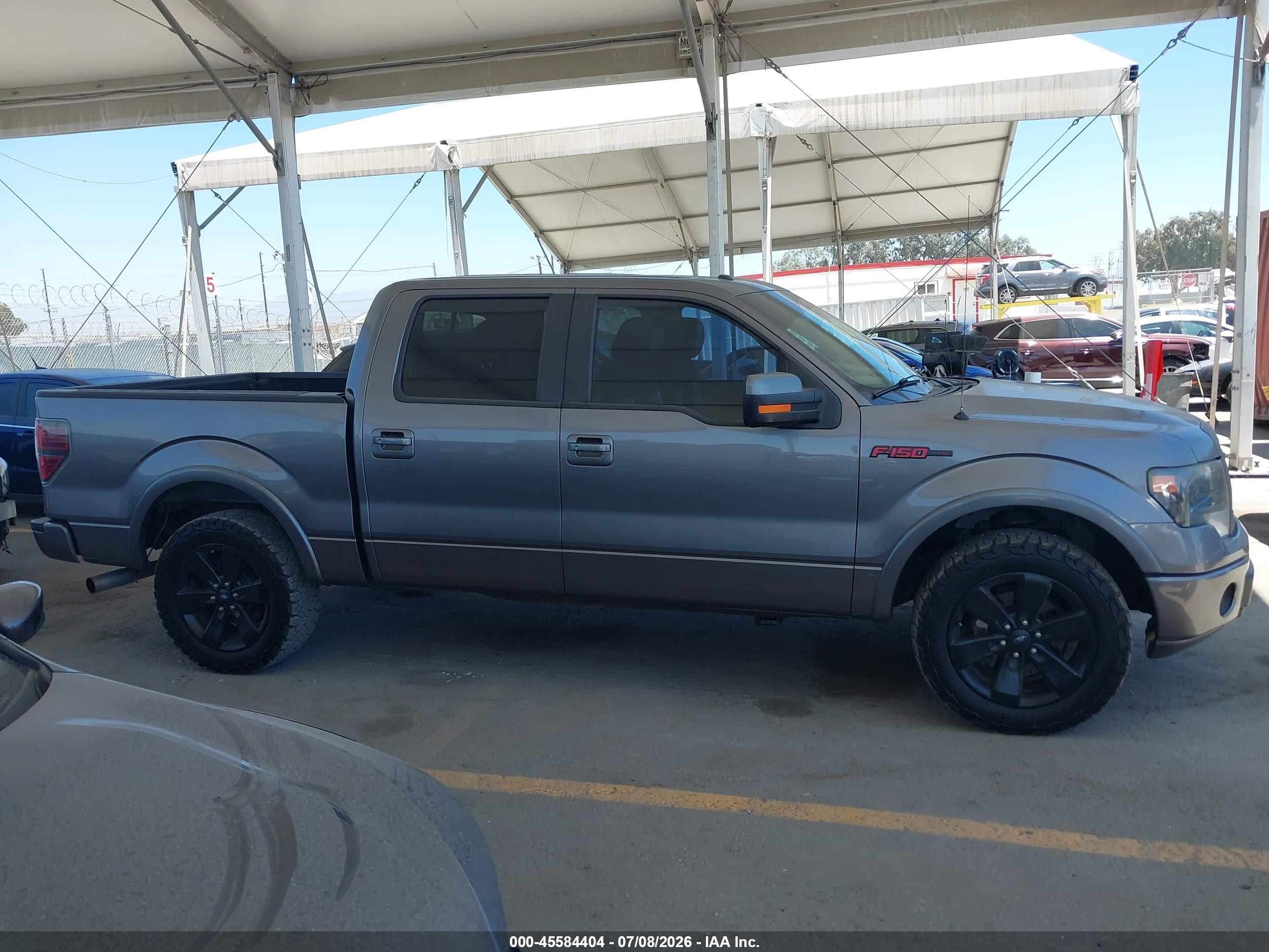 2013 Ford F-150 Fx2/king Ranch/lariat/limited/platinum/xl/xlt Gray vin: 1FTFW1CT2DFA06079