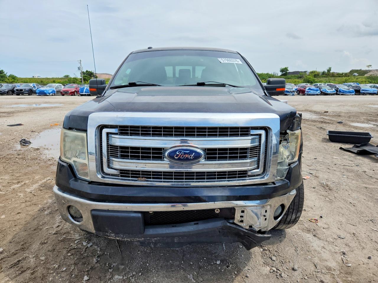 2013 Ford F150 Supercrew Black vin: 1FTFW1CT2DFD31220