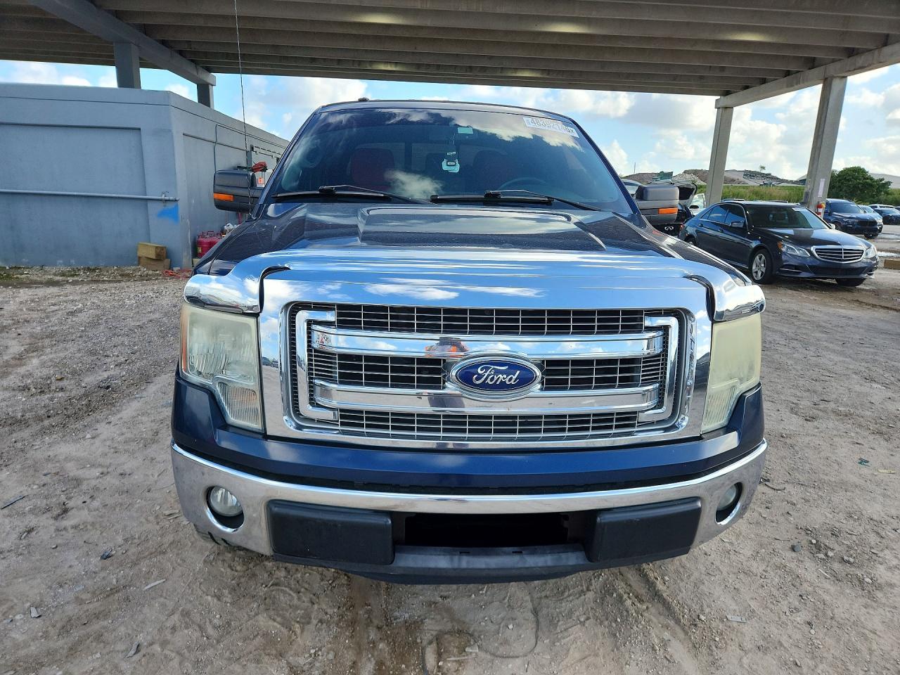 2013 Ford F150 Supercrew Blue vin: 1FTFW1CT2DFD54707