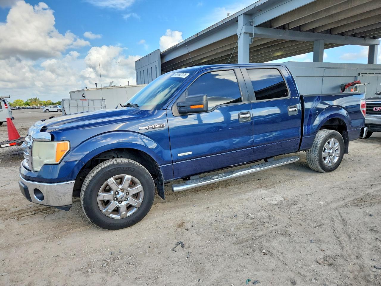 2013 Ford F150 Supercrew Синий vin: 1FTFW1CT2DFD54707