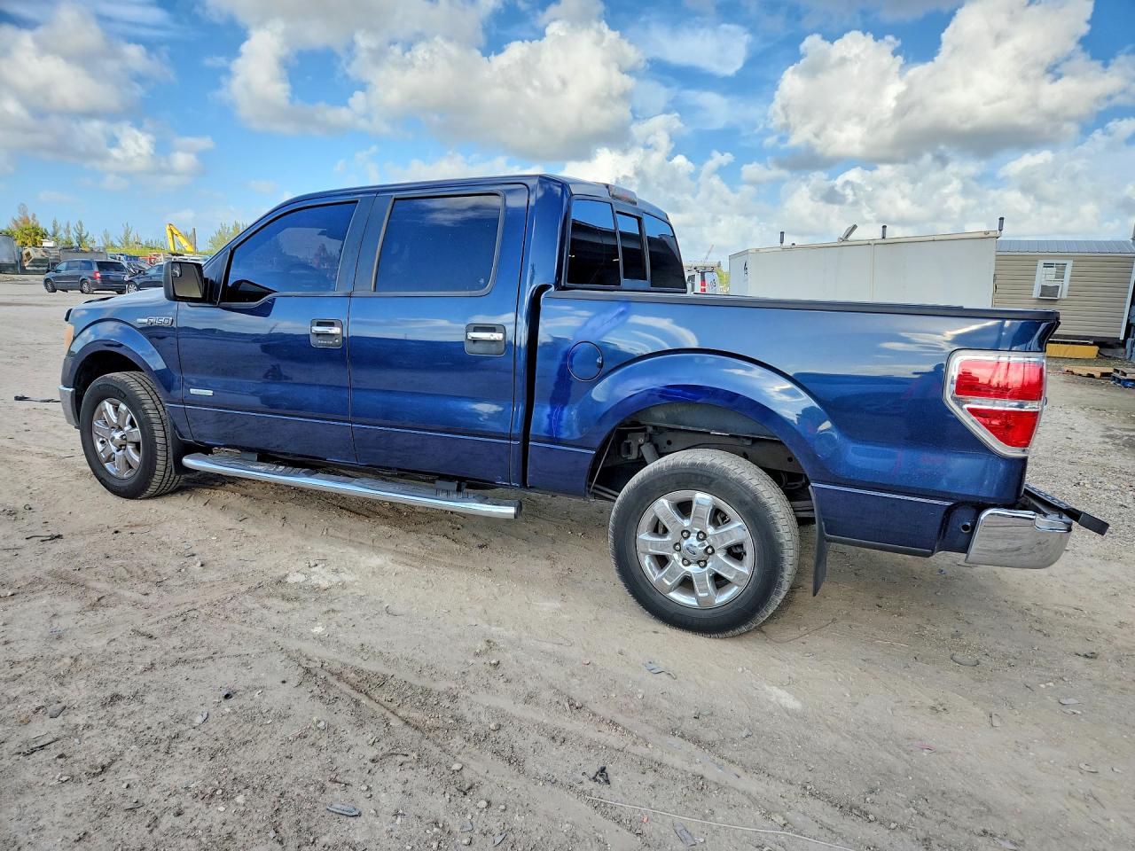 2013 Ford F150 Supercrew Blue vin: 1FTFW1CT2DFD54707