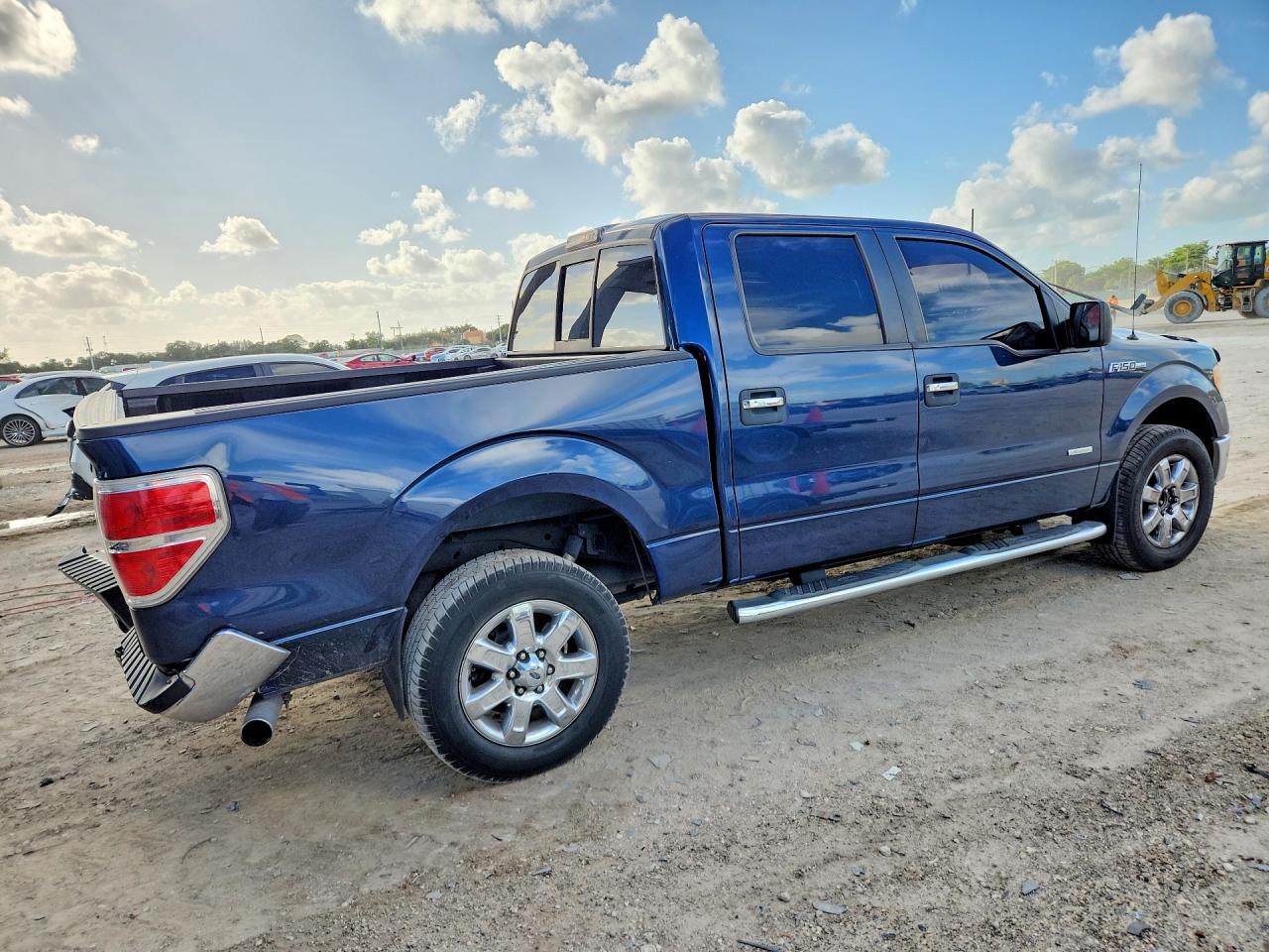 2013 Ford F150 Supercrew Blue vin: 1FTFW1CT2DFD54707