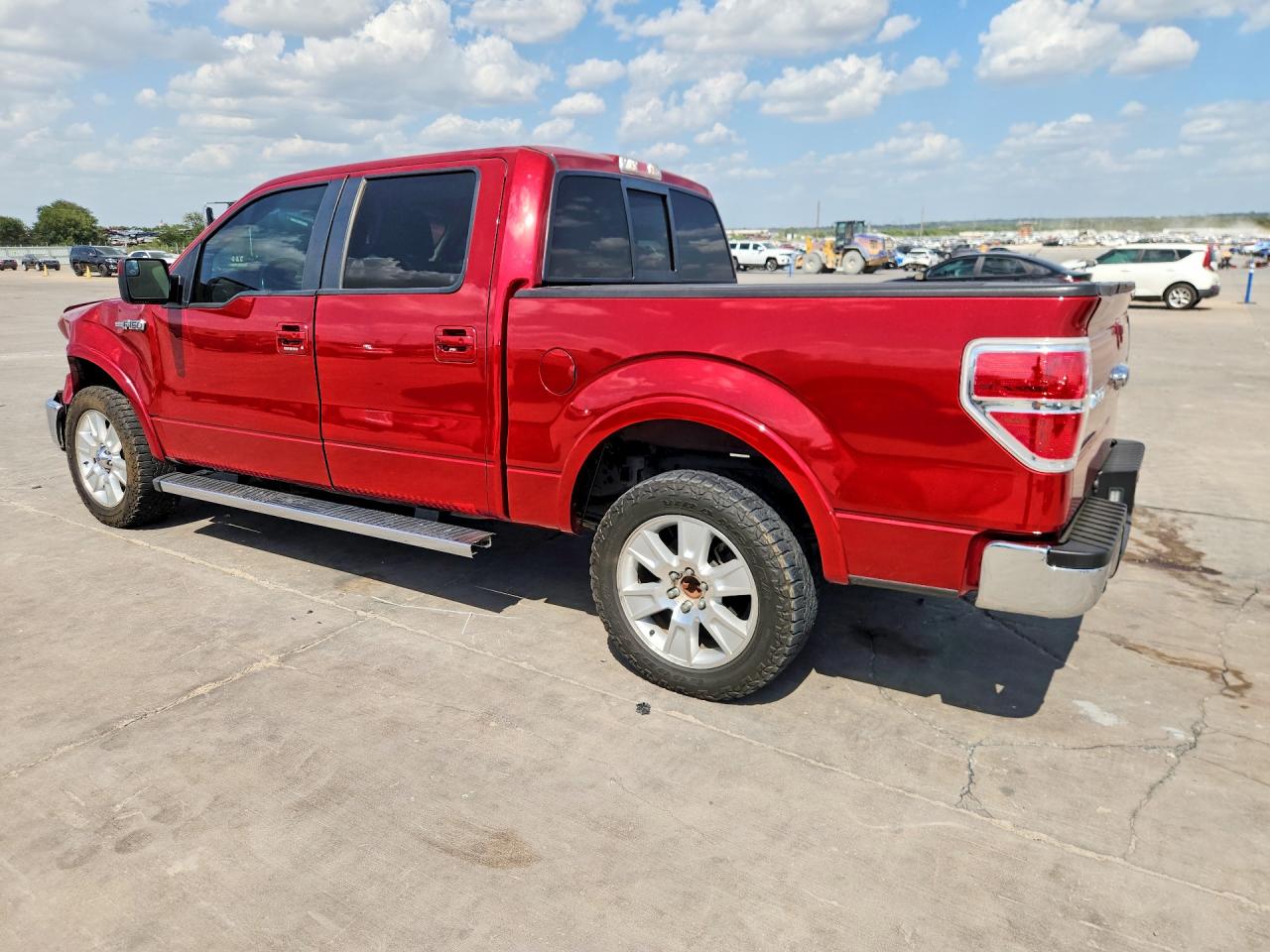 2013 Ford F150 Supercrew Red vin: 1FTFW1CT2DKD88962