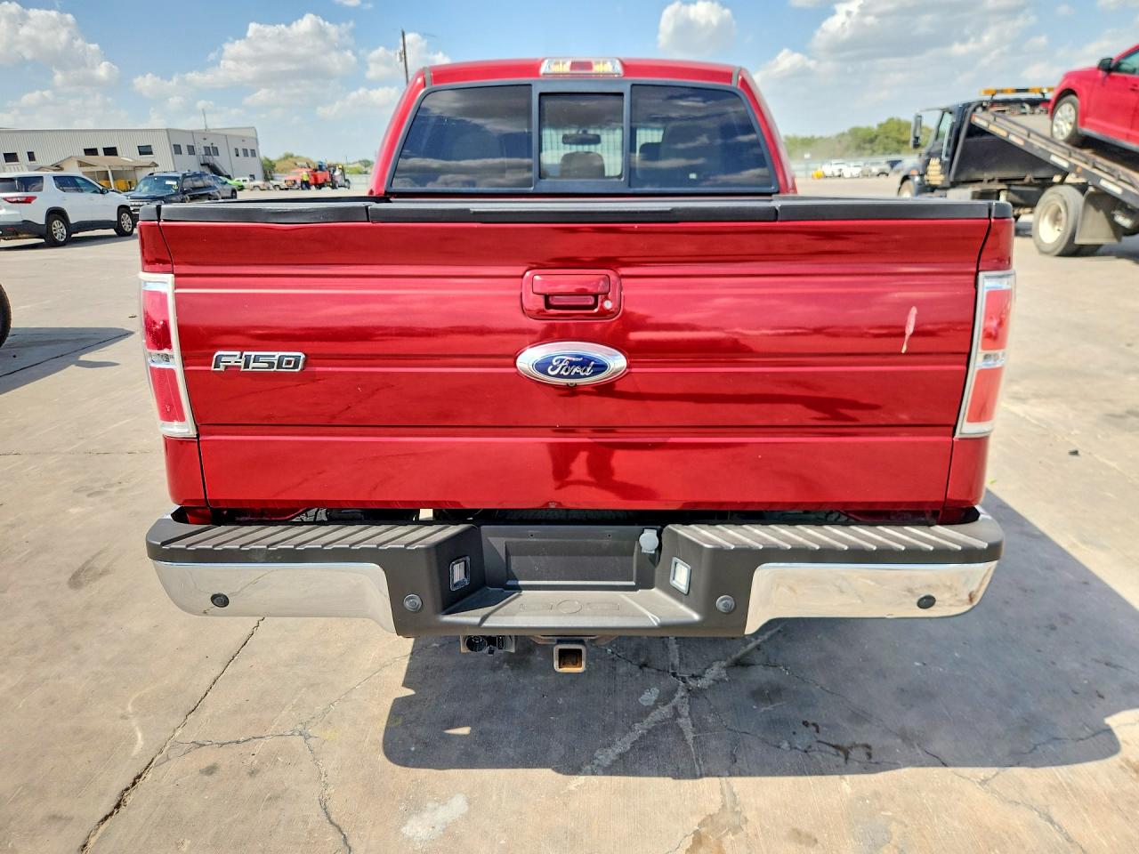 2013 Ford F150 Supercrew Red vin: 1FTFW1CT2DKD88962
