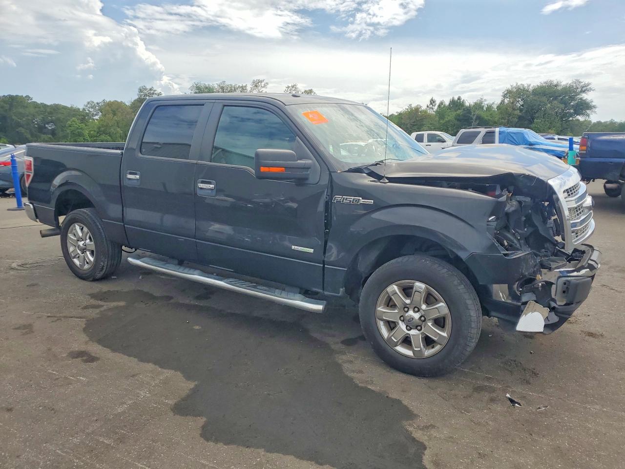 2014 Ford F150 Supercrew Black vin: 1FTFW1CT2EFB81921