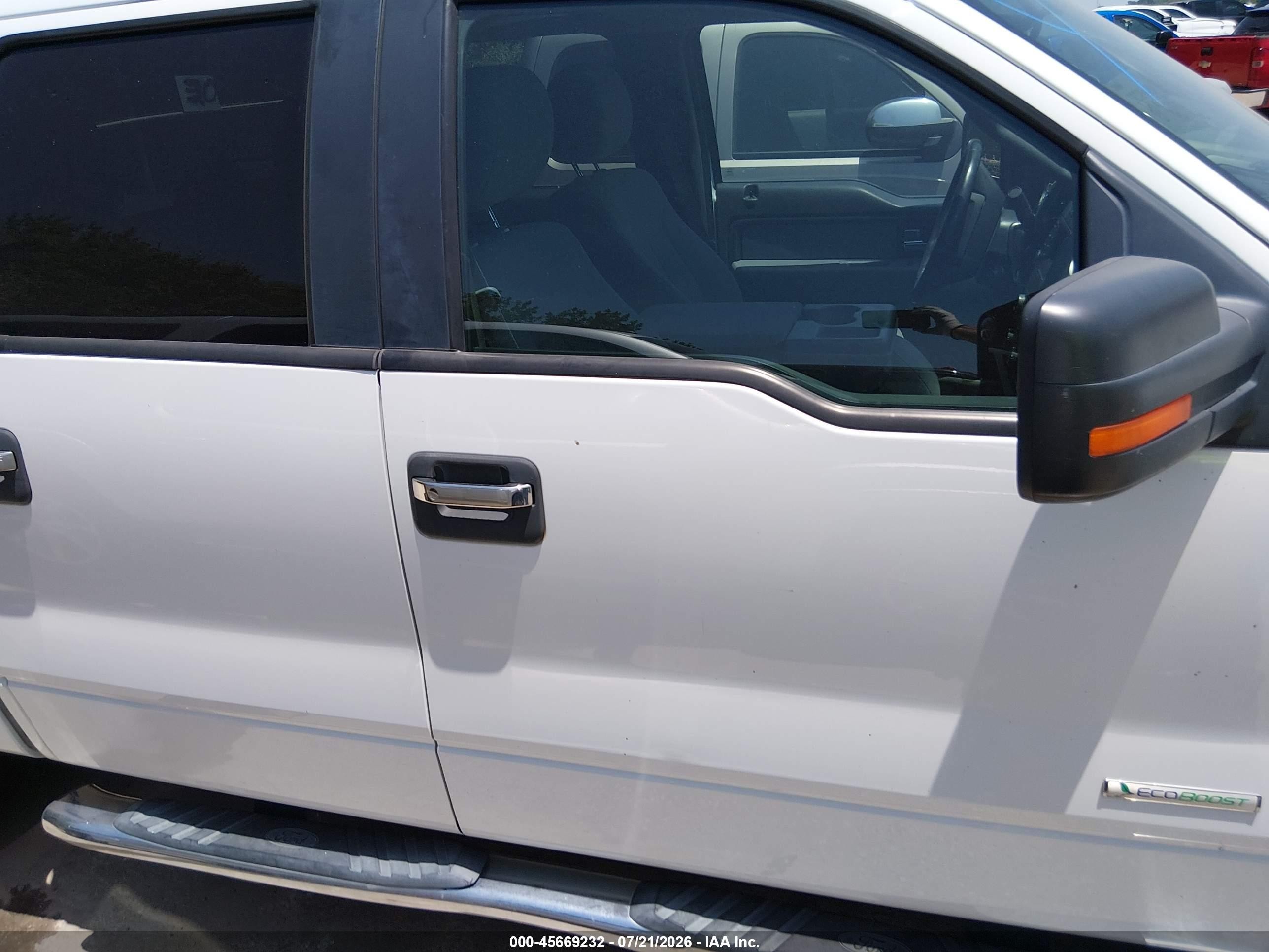 2014 Ford F-150 Xlt White vin: 1FTFW1CT2EFC52325