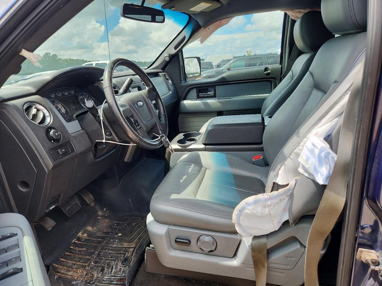 2014 Ford F150 Supercrew Blue vin: 1FTFW1CT2EFD08263