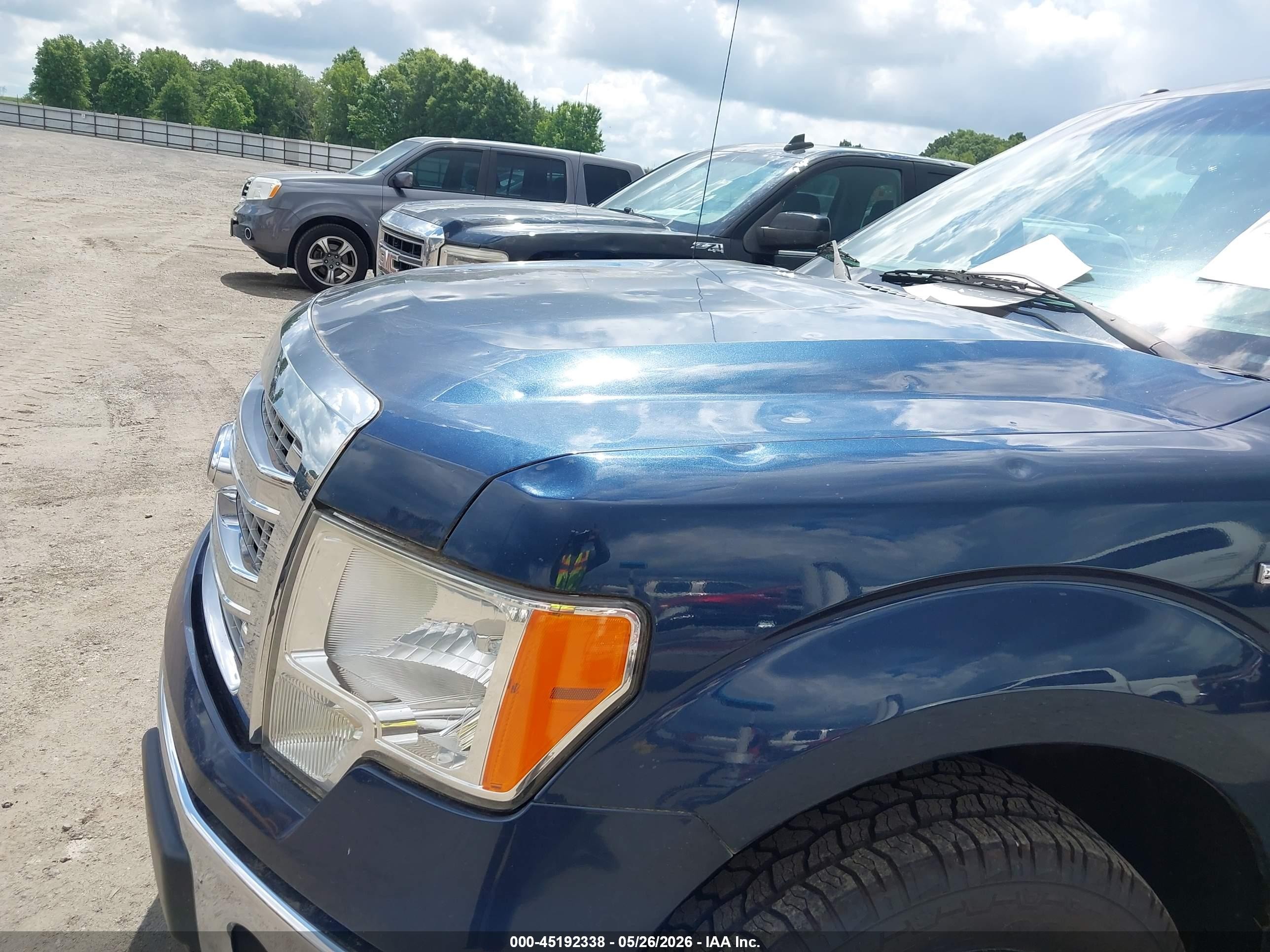 2014 Ford F-150 Xlt Blue vin: 1FTFW1CT2EKD78854