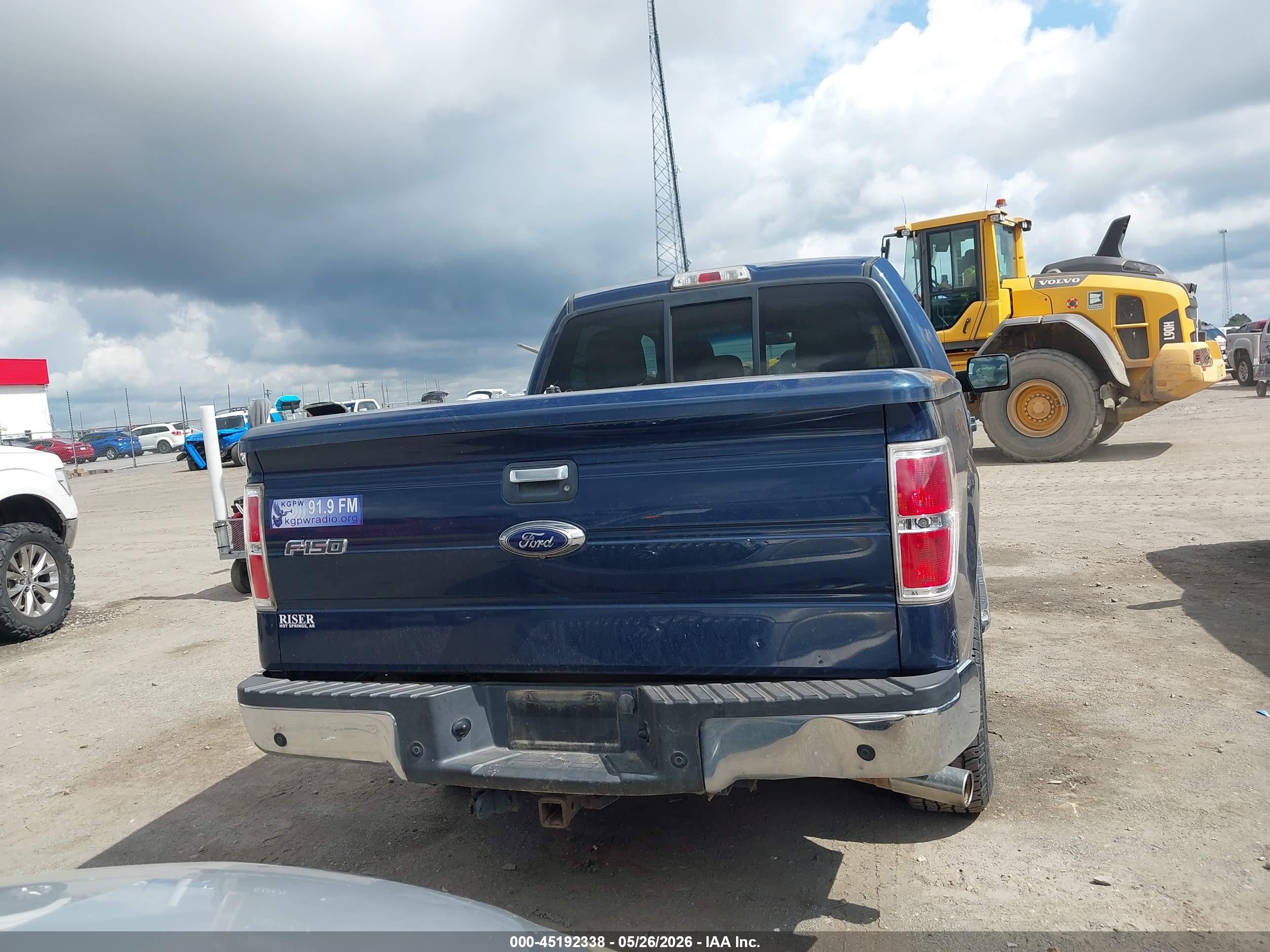 2014 Ford F-150 Xlt Blue vin: 1FTFW1CT2EKD78854