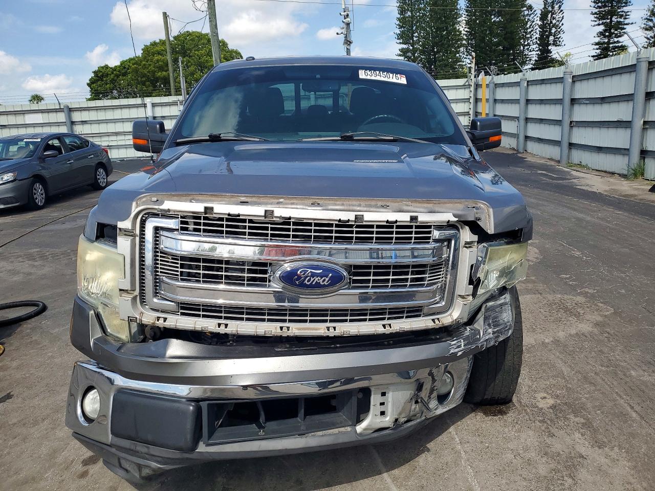 2014 Ford F150 Supercrew Gray vin: 1FTFW1CT2EKD97369