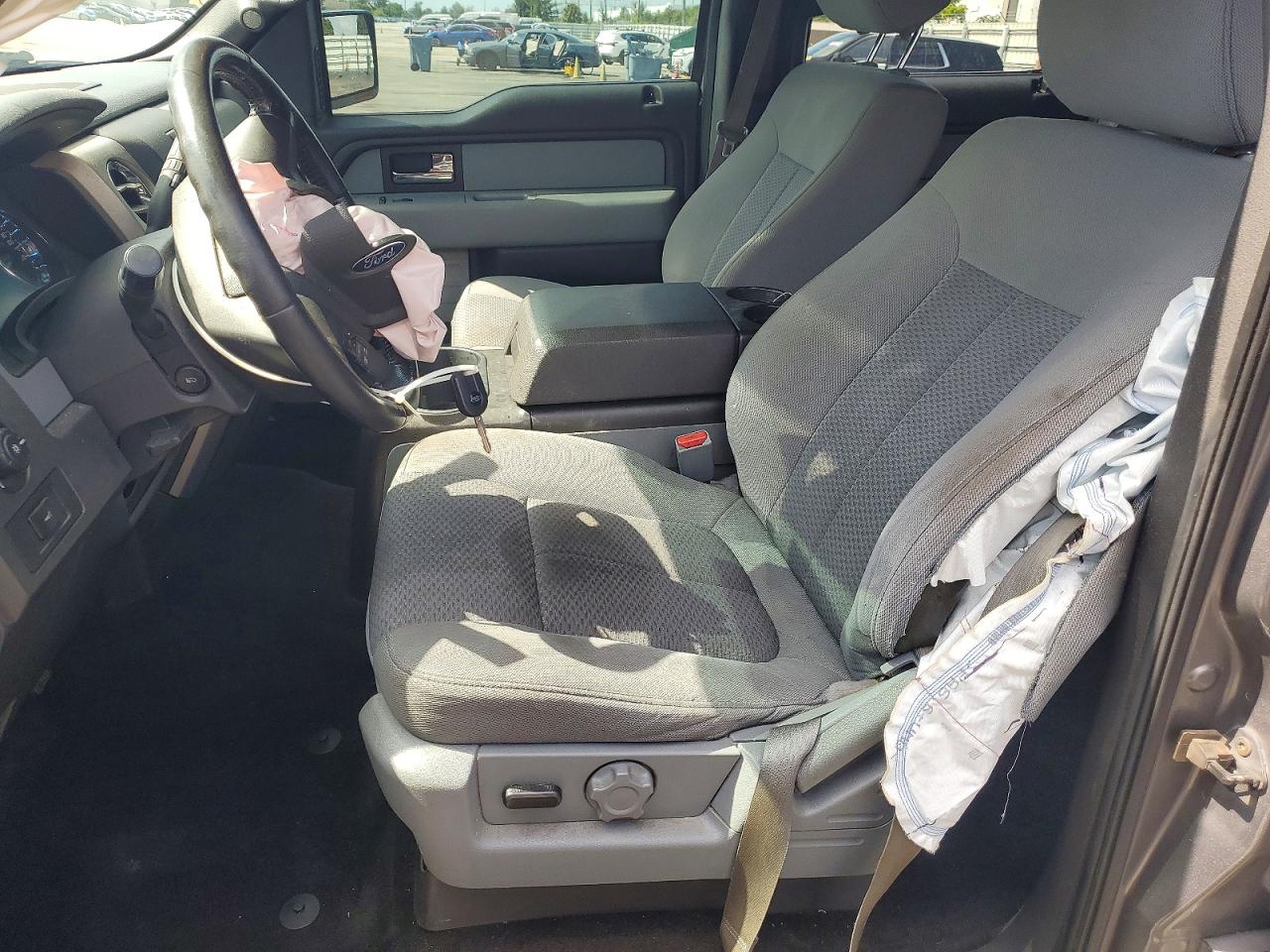 2014 Ford F150 Supercrew Gray vin: 1FTFW1CT2EKD97369