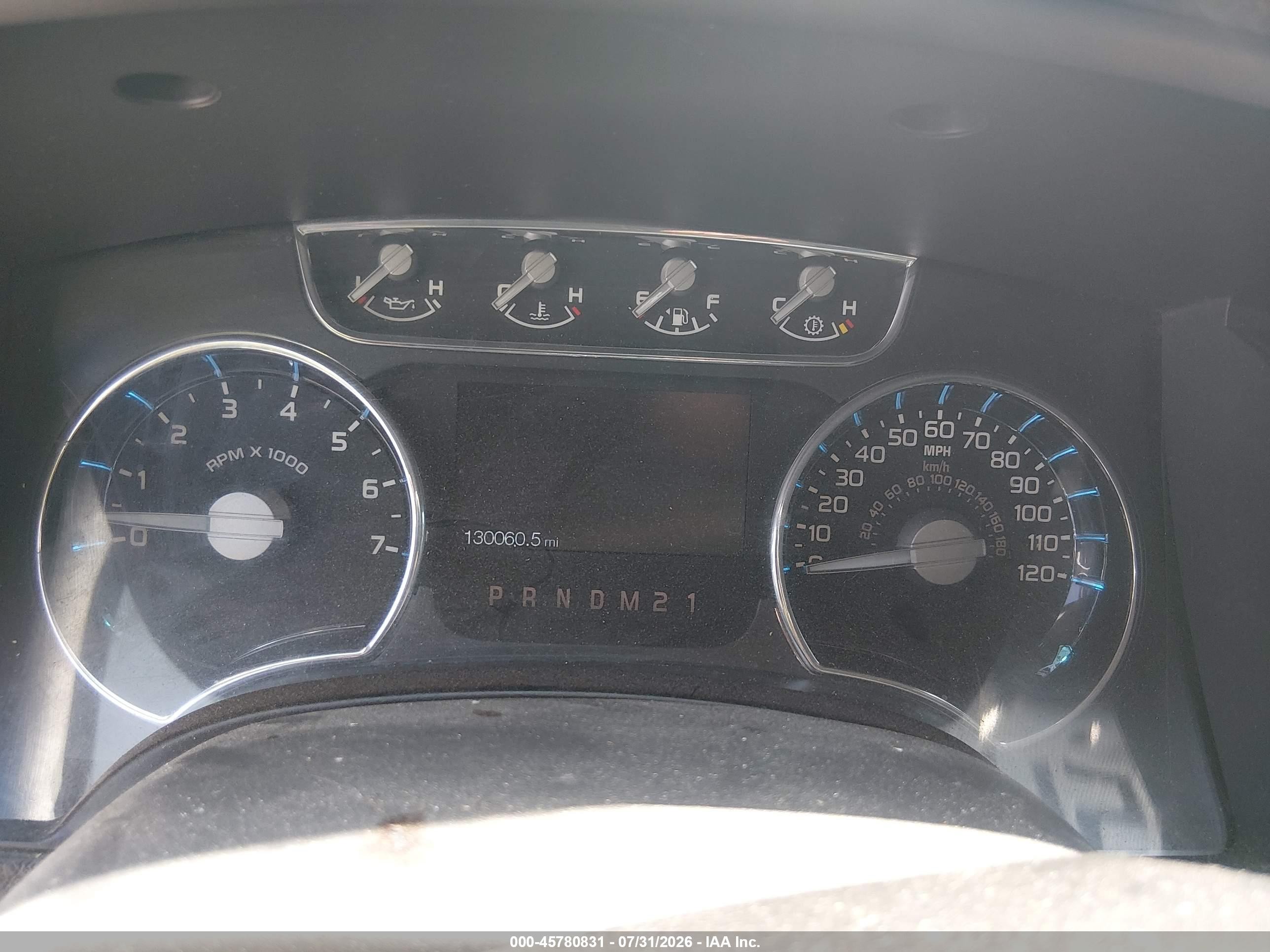2011 Ford F-150 Lariat Серый vin: 1FTFW1CT3BFB54786