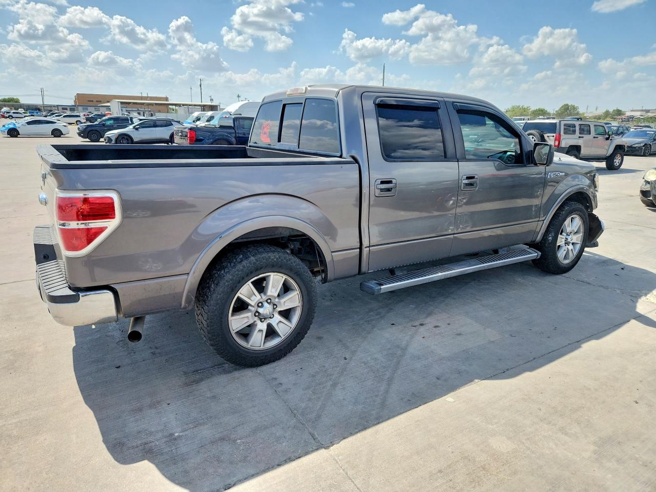2011 Ford F150 Supercrew Gray vin: 1FTFW1CT3BFC48599
