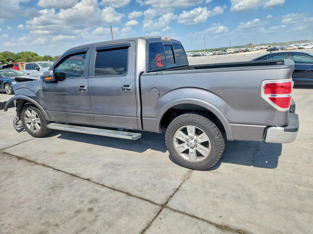 2011 Ford F150 Supercrew Gray vin: 1FTFW1CT3BFC48599