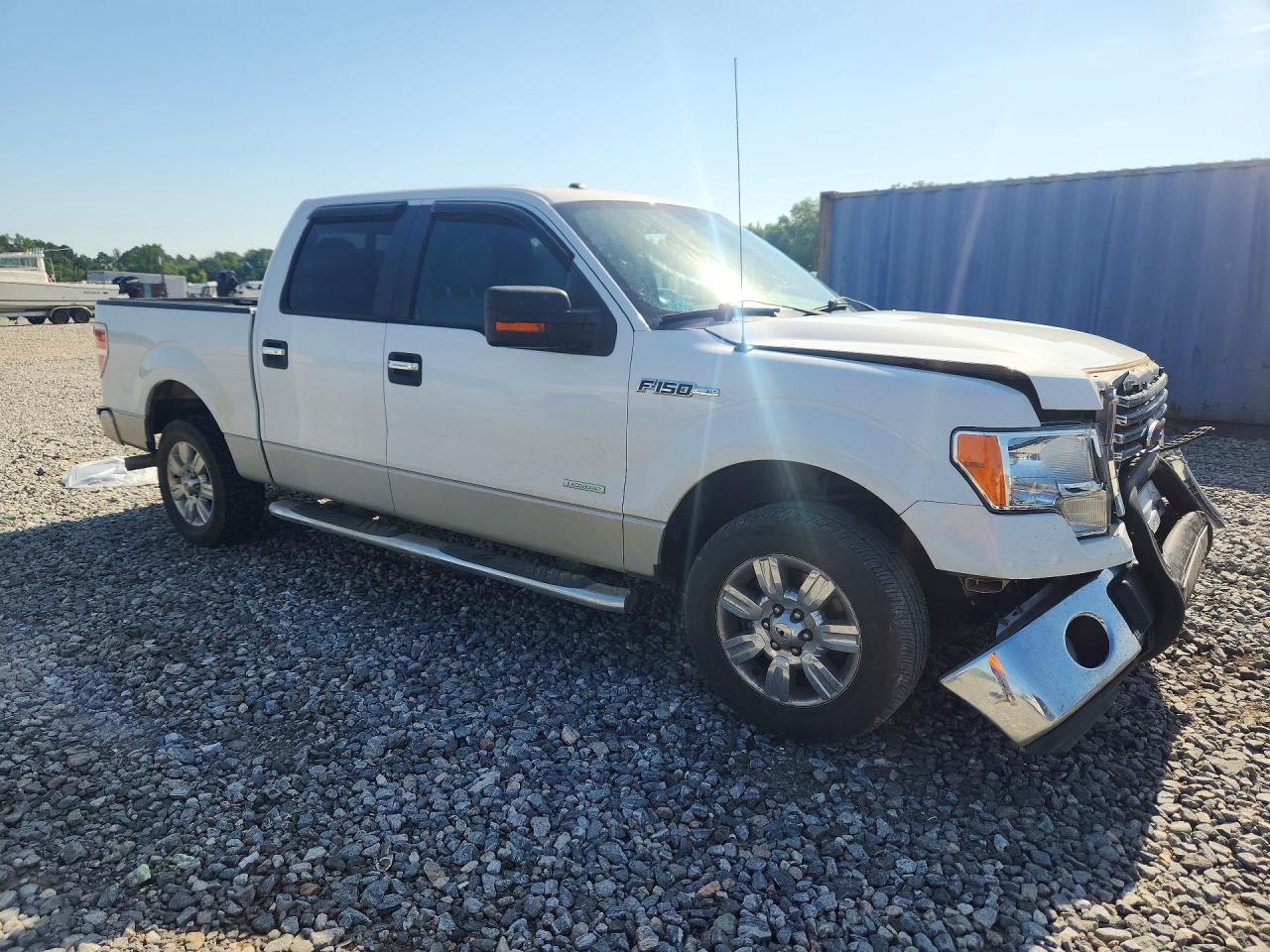2011 Ford F150 Supercrew White vin: 1FTFW1CT3BFC86012
