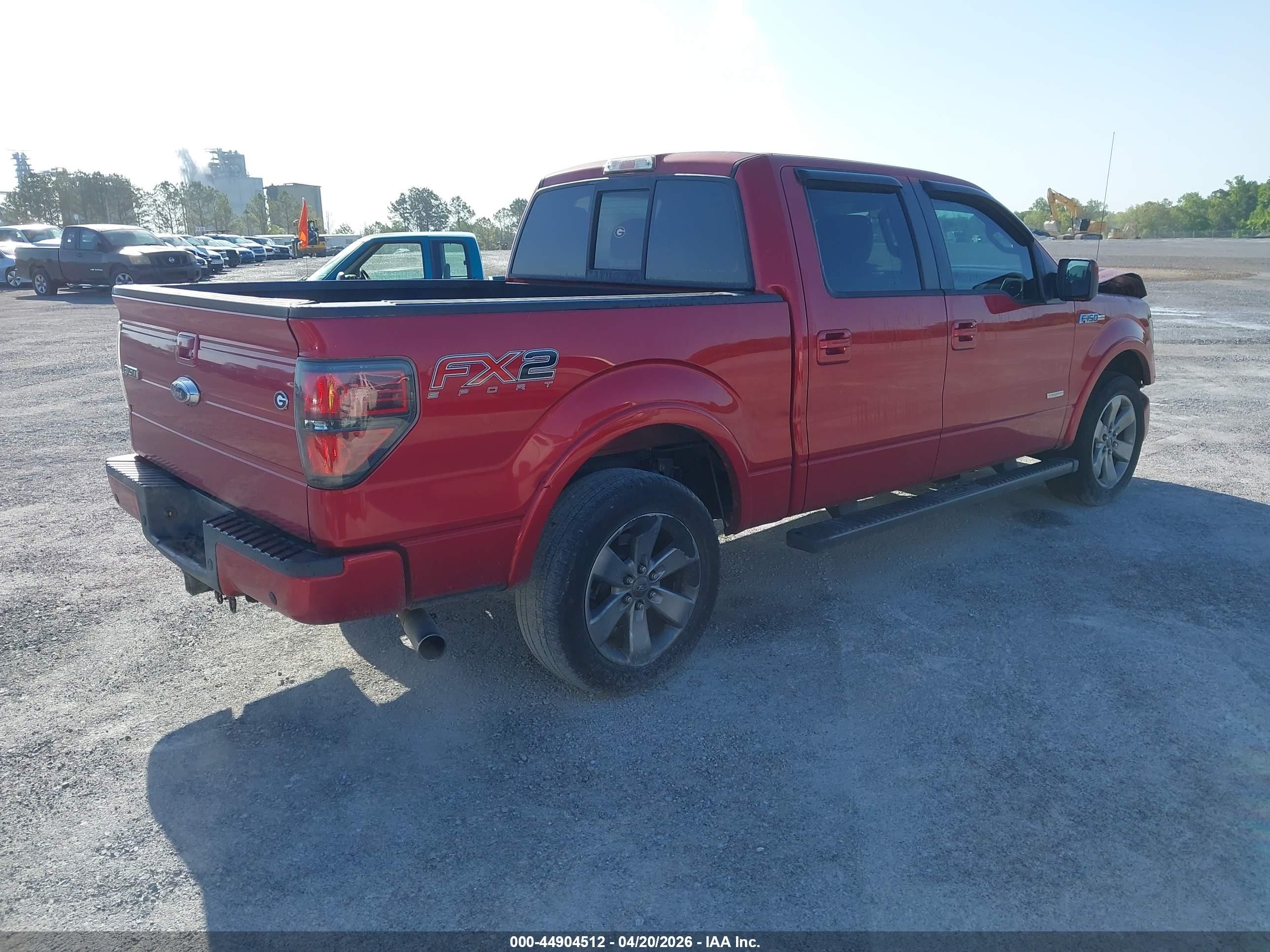 2012 Ford F-150 Fx2 Красный vin: 1FTFW1CT3CKD46914