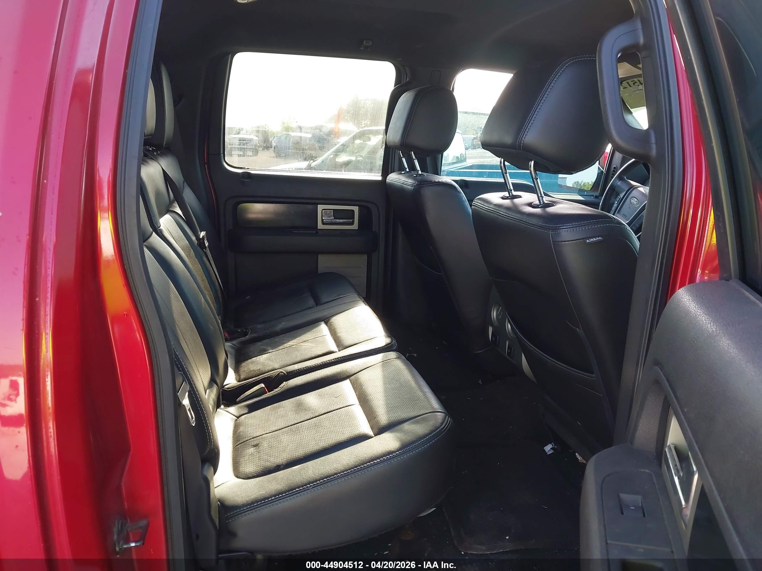 2012 Ford F-150 Fx2 Красный vin: 1FTFW1CT3CKD46914