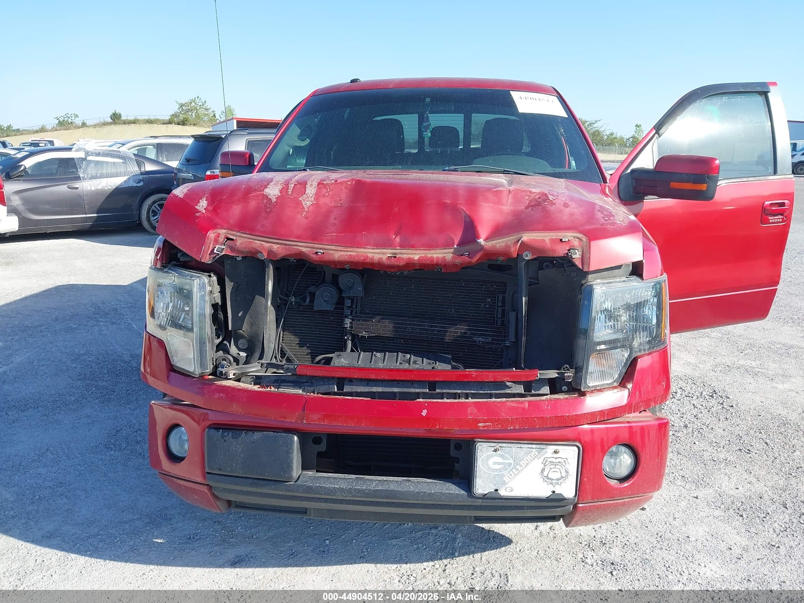 2012 Ford F-150 Fx2 Красный vin: 1FTFW1CT3CKD46914