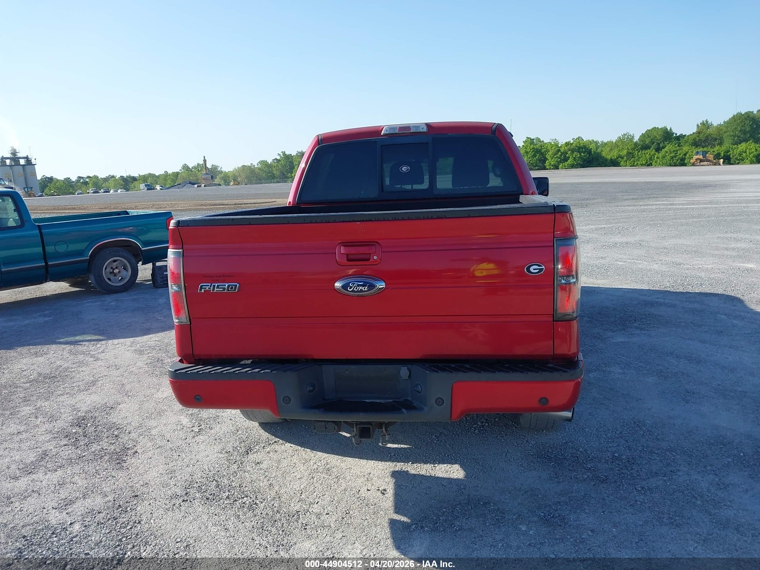 2012 Ford F-150 Fx2 Красный vin: 1FTFW1CT3CKD46914