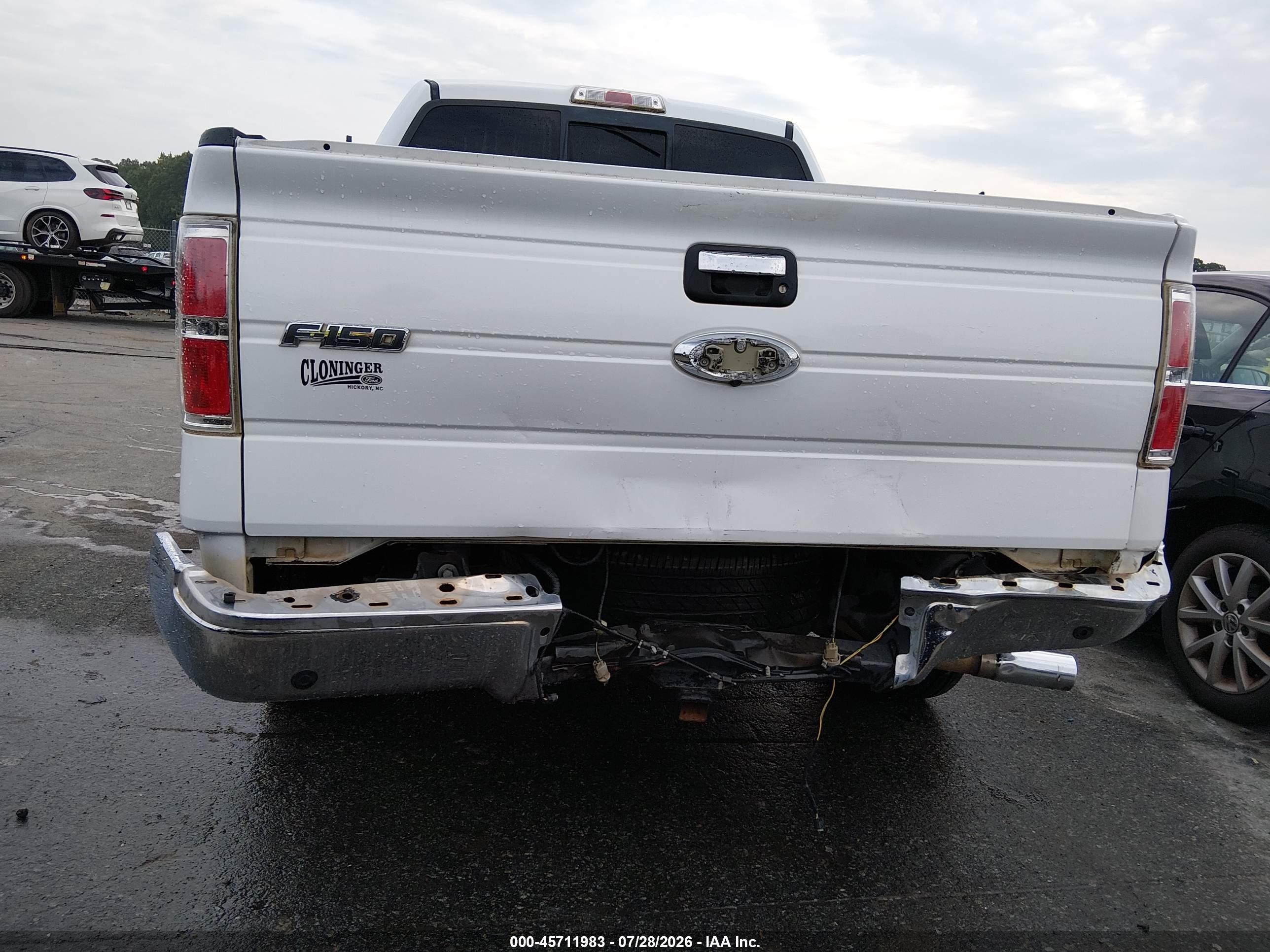 2012 Ford F-150 Fx2/king Ranch/lariat/platinum/xl/xlt White vin: 1FTFW1CT3CKE14824
