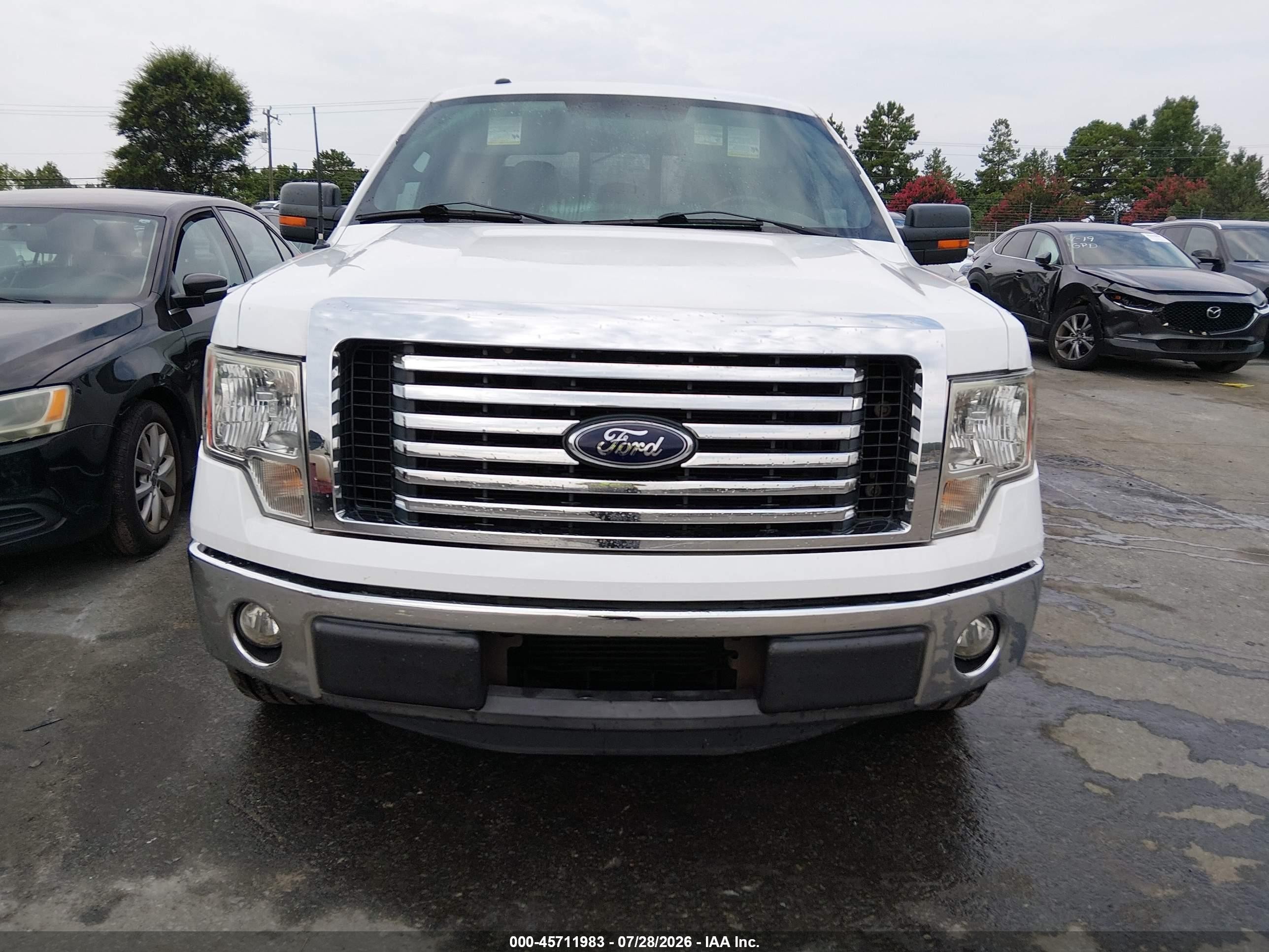 2012 Ford F-150 Fx2/king Ranch/lariat/platinum/xl/xlt White vin: 1FTFW1CT3CKE14824