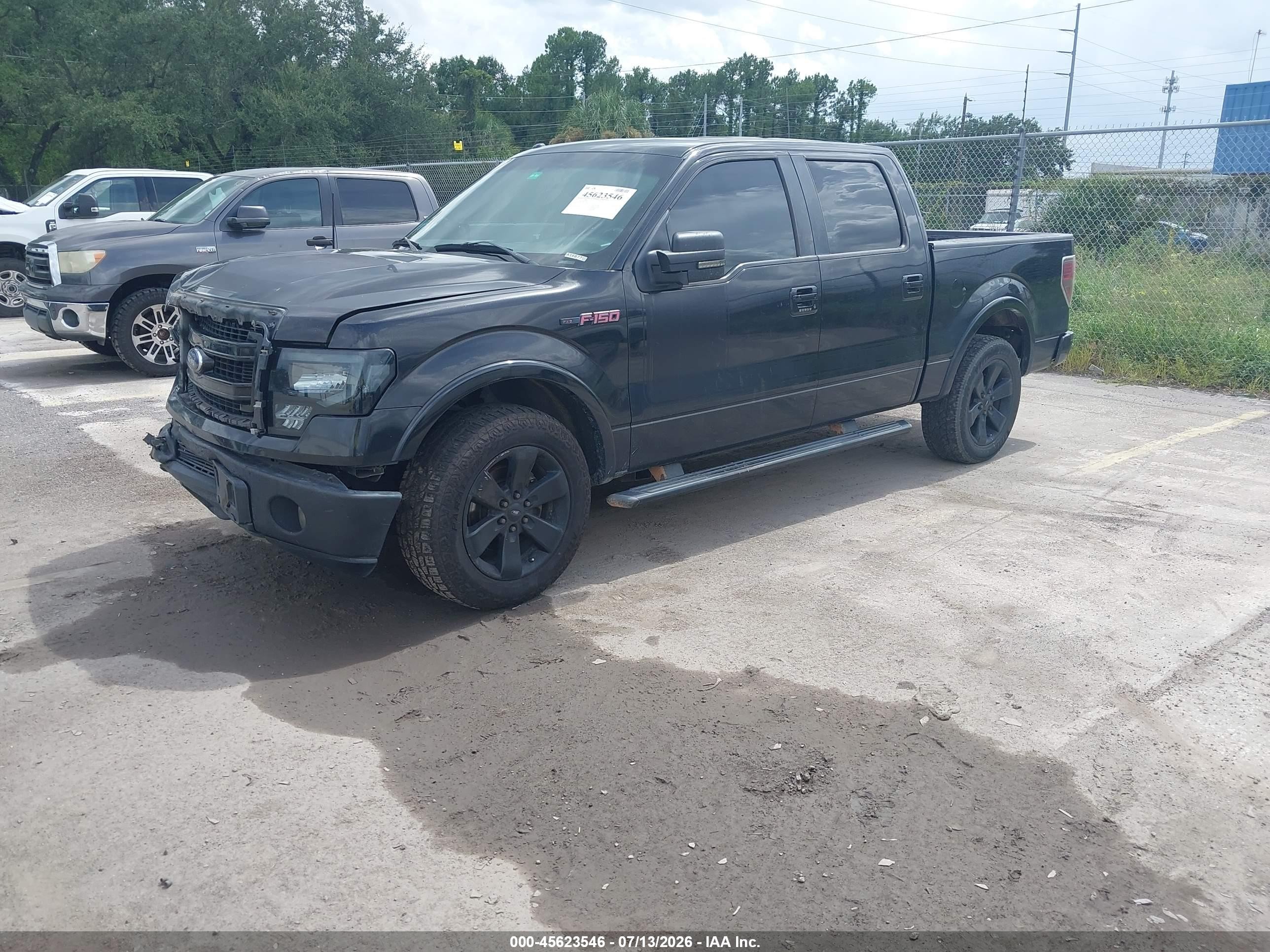 2013 Ford F-150 Fx2 Black vin: 1FTFW1CT3DFA16877