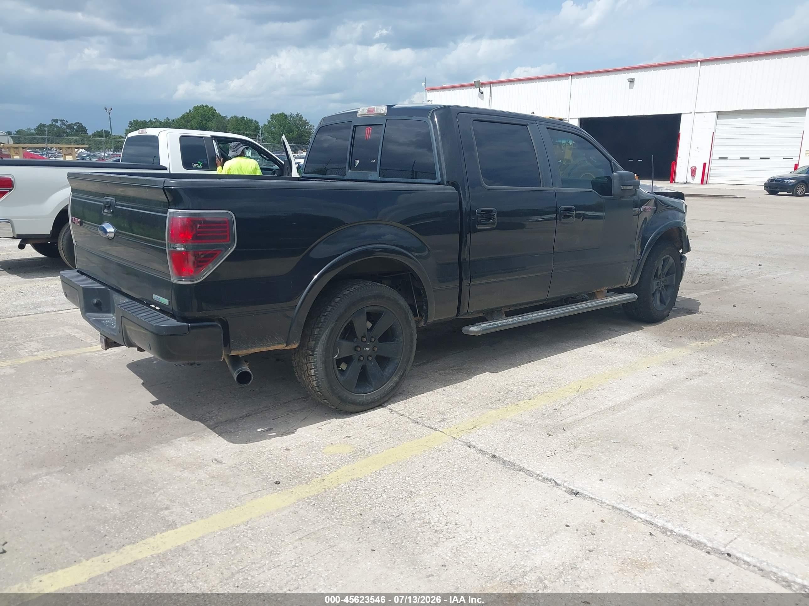 2013 Ford F-150 Fx2 Black vin: 1FTFW1CT3DFA16877