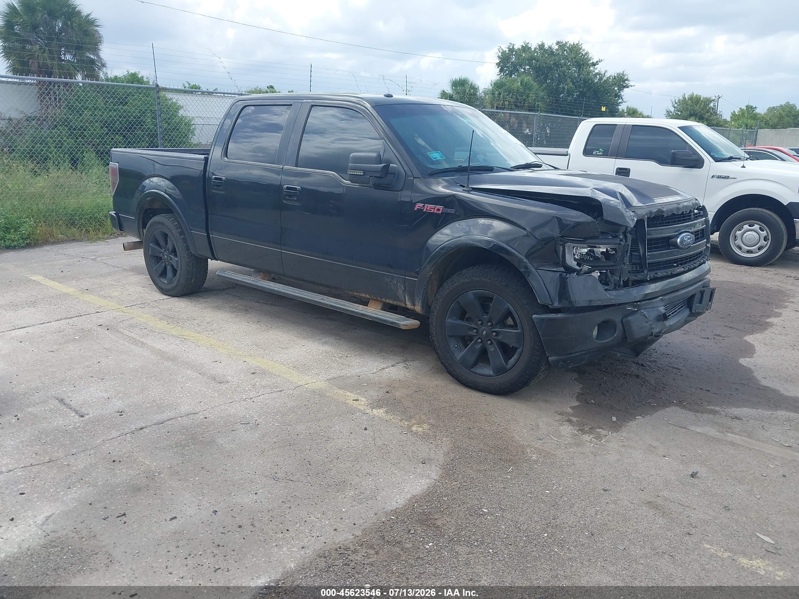 2013 Ford F-150 Fx2 Black vin: 1FTFW1CT3DFA16877
