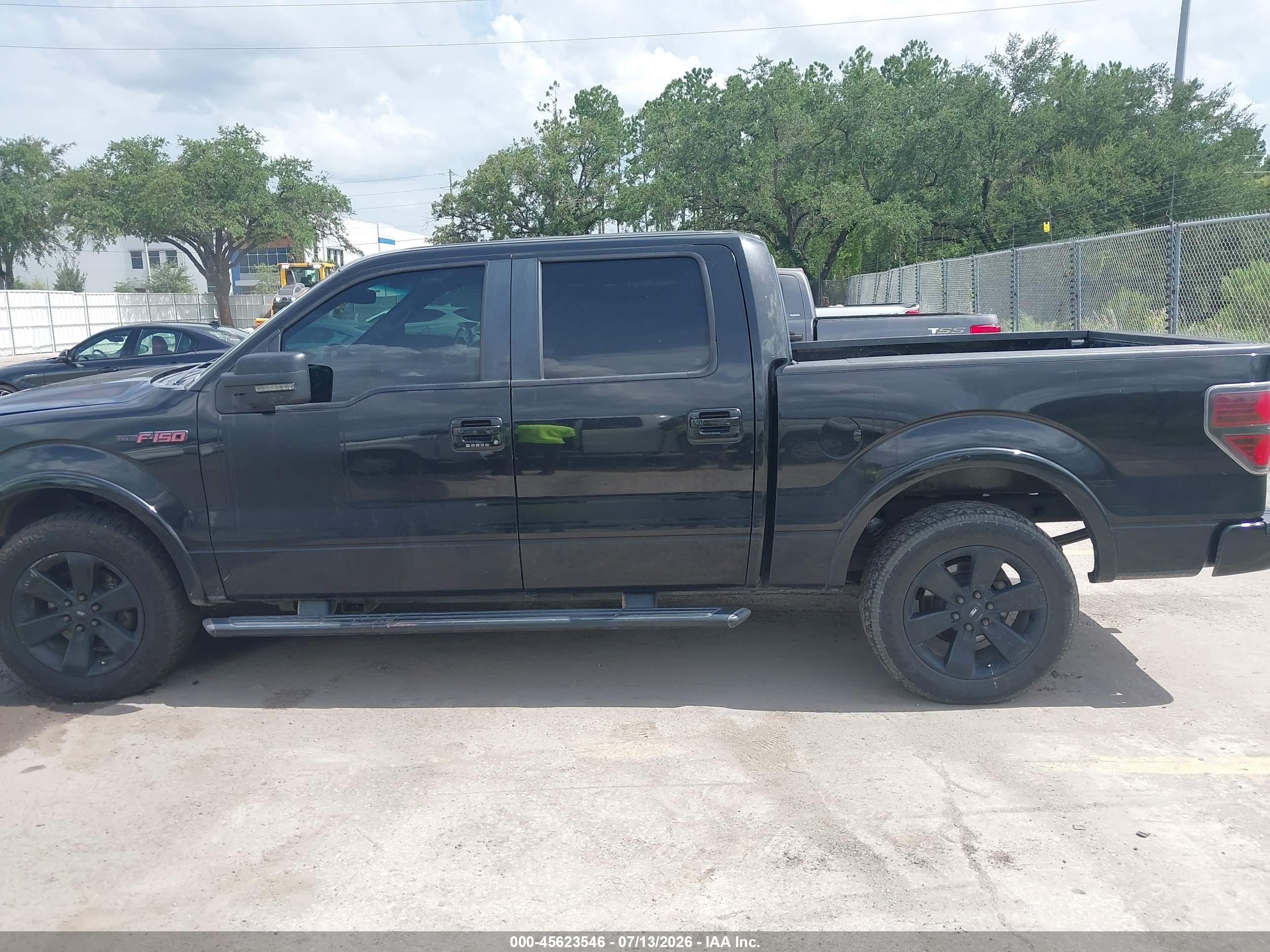 2013 Ford F-150 Fx2 Black vin: 1FTFW1CT3DFA16877