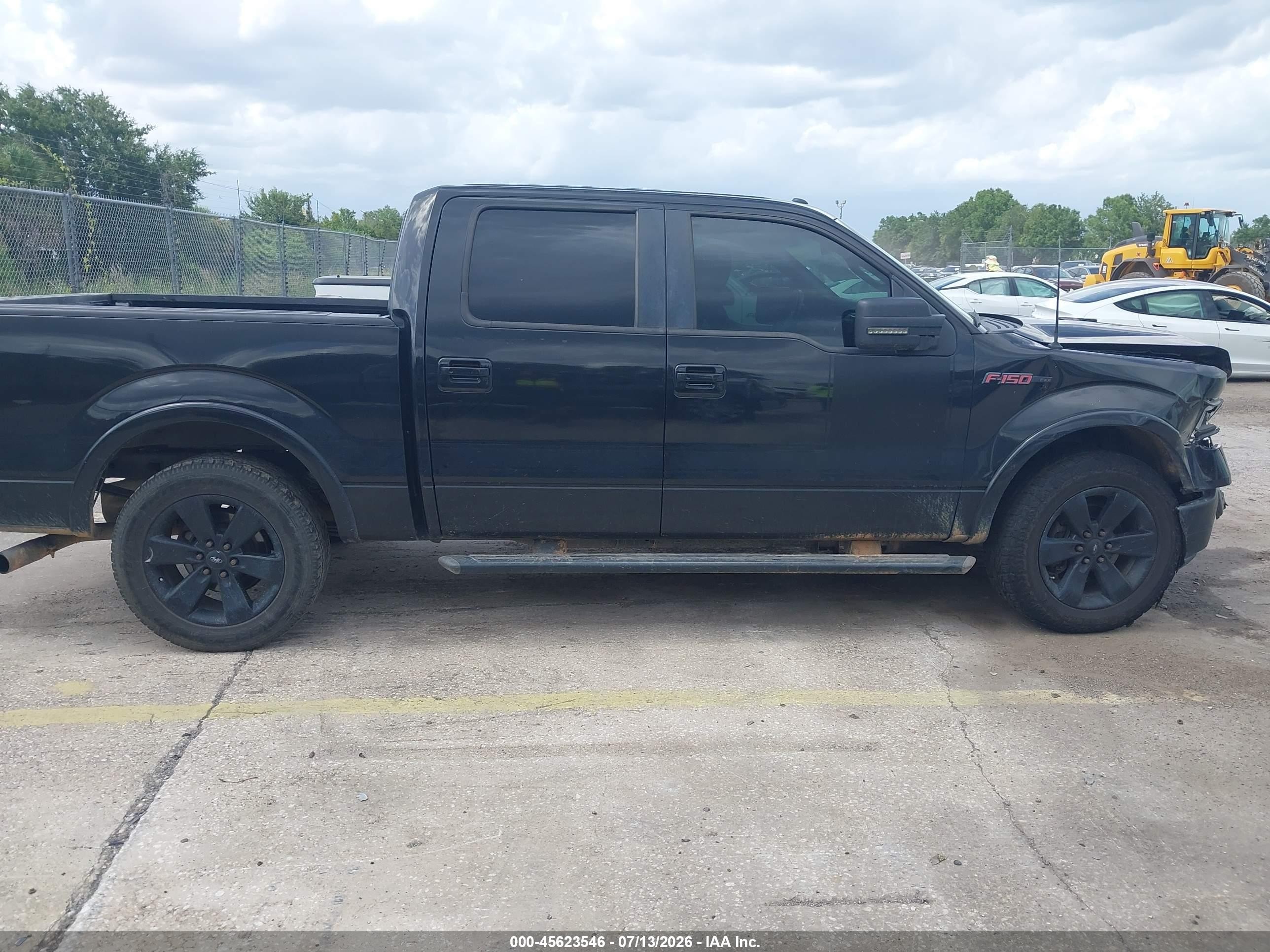2013 Ford F-150 Fx2 Black vin: 1FTFW1CT3DFA16877
