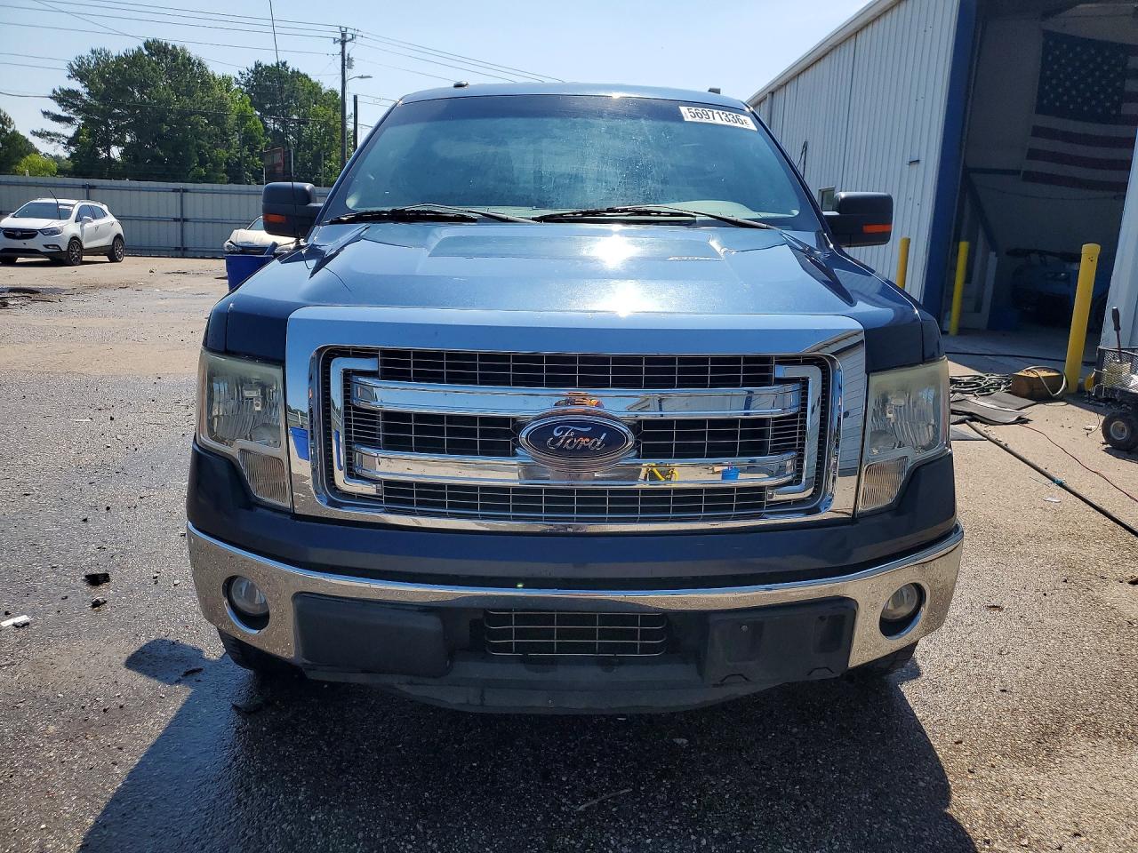 2013 Ford F150 Supercrew Blue vin: 1FTFW1CT3DFD00073