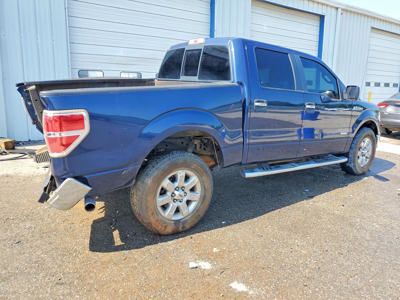 2013 Ford F150 Supercrew Blue vin: 1FTFW1CT3DFD00073