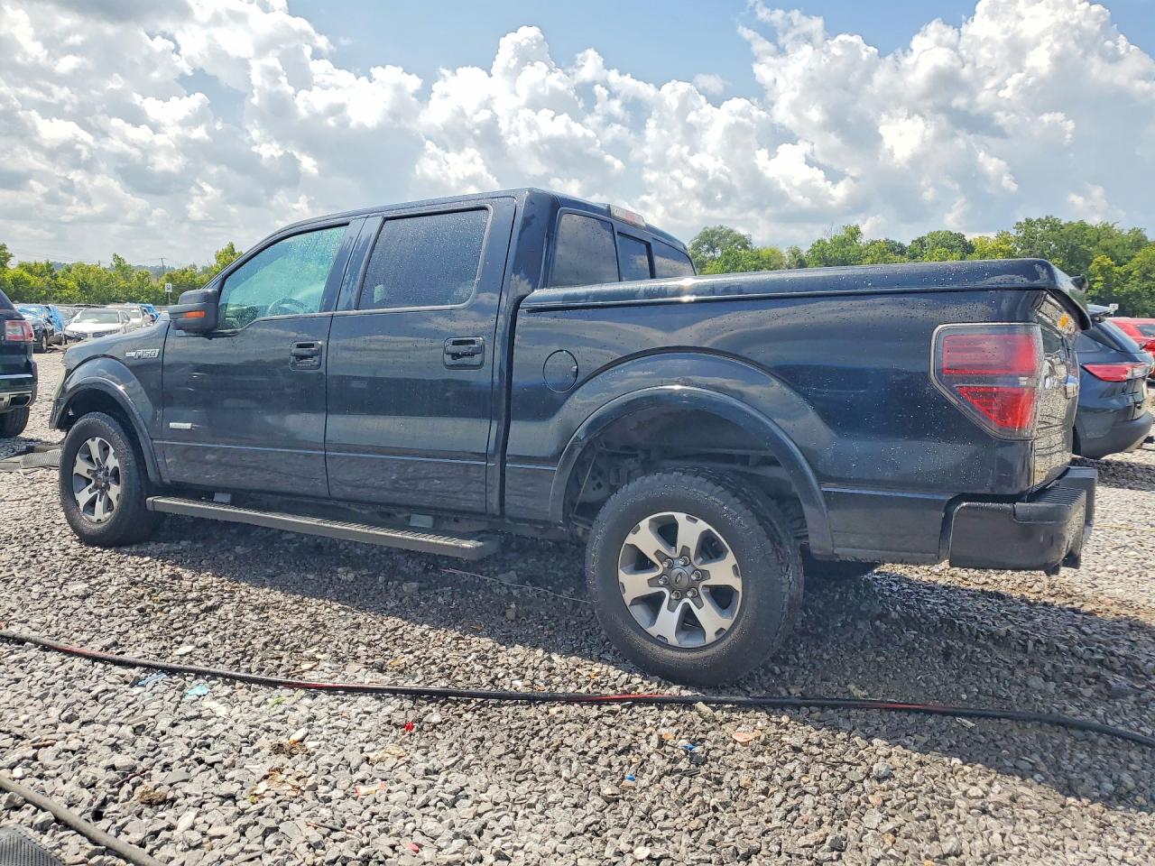 2013 Ford F150 Supercrew Black vin: 1FTFW1CT3DKD02512