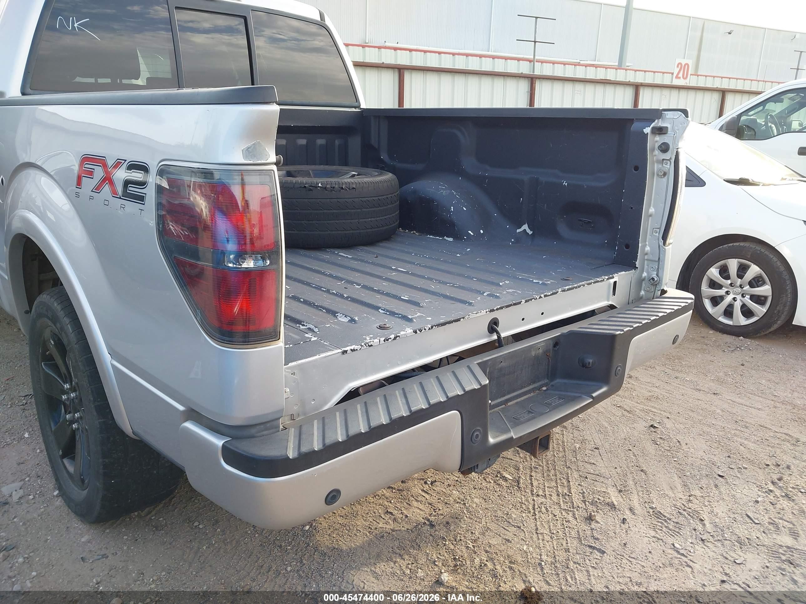 2013 Ford F-150 Fx2 Silver vin: 1FTFW1CT3DKG45790