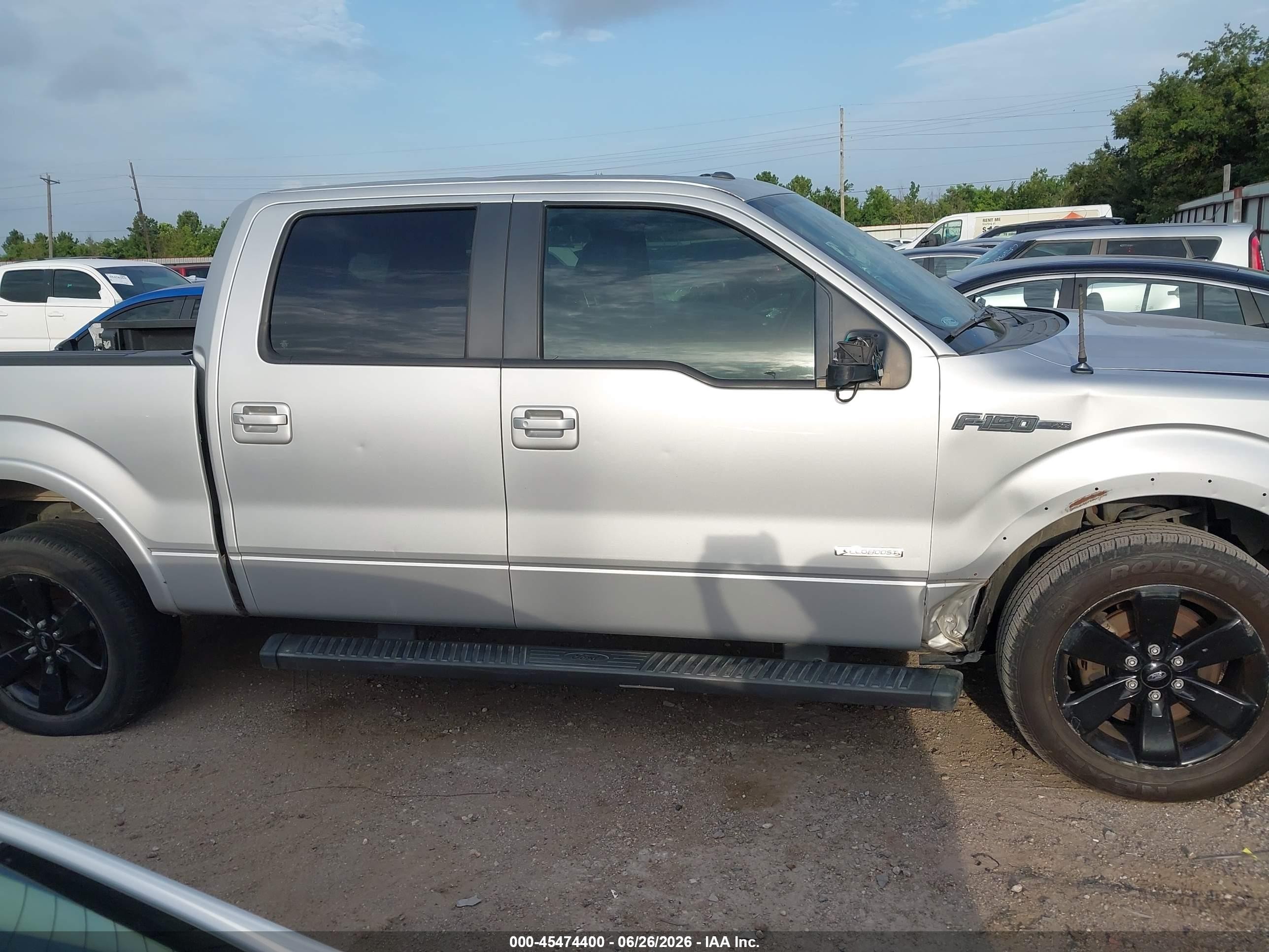 2013 Ford F-150 Fx2 Silver vin: 1FTFW1CT3DKG45790