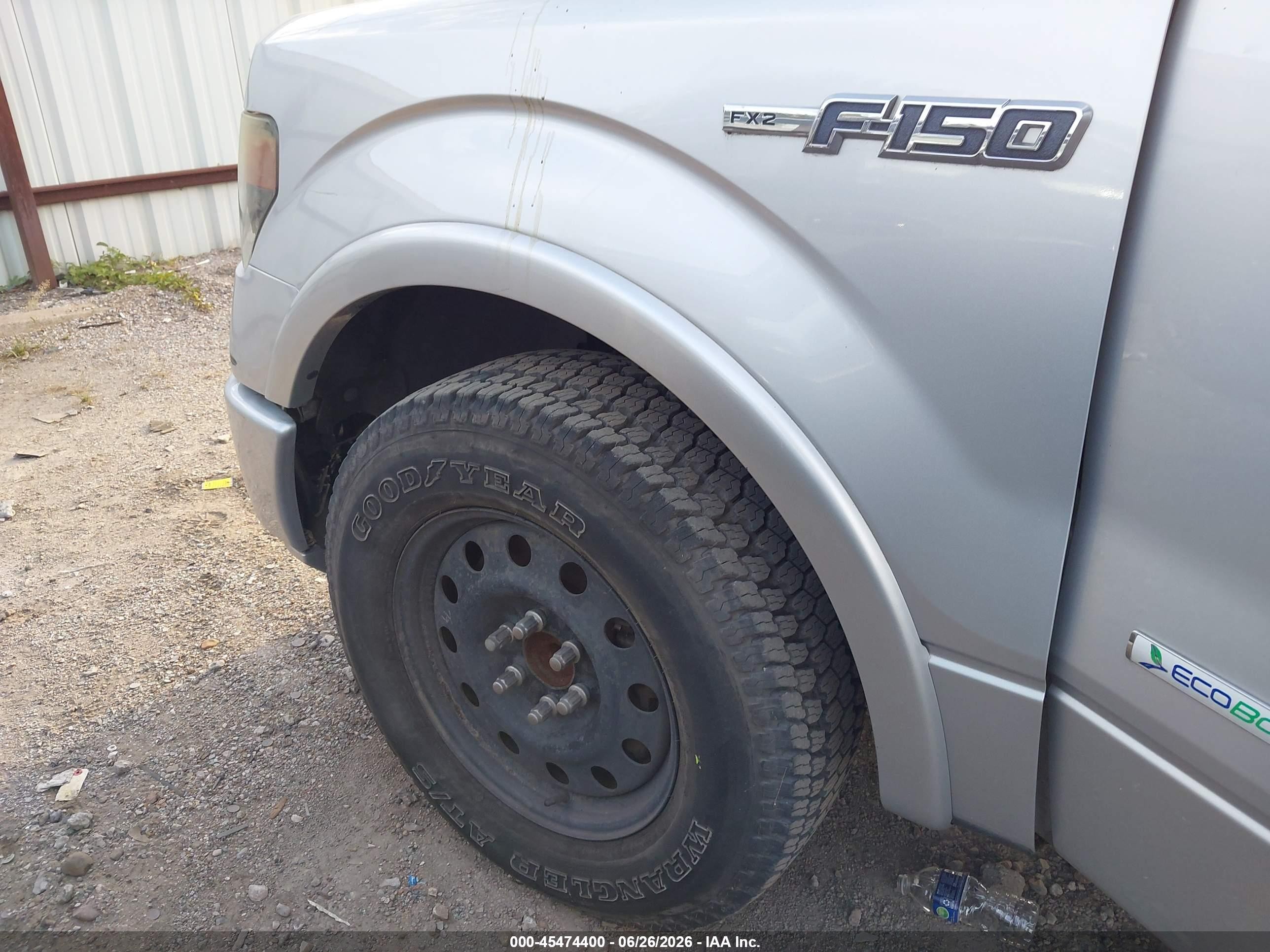 2013 Ford F-150 Fx2 Silver vin: 1FTFW1CT3DKG45790