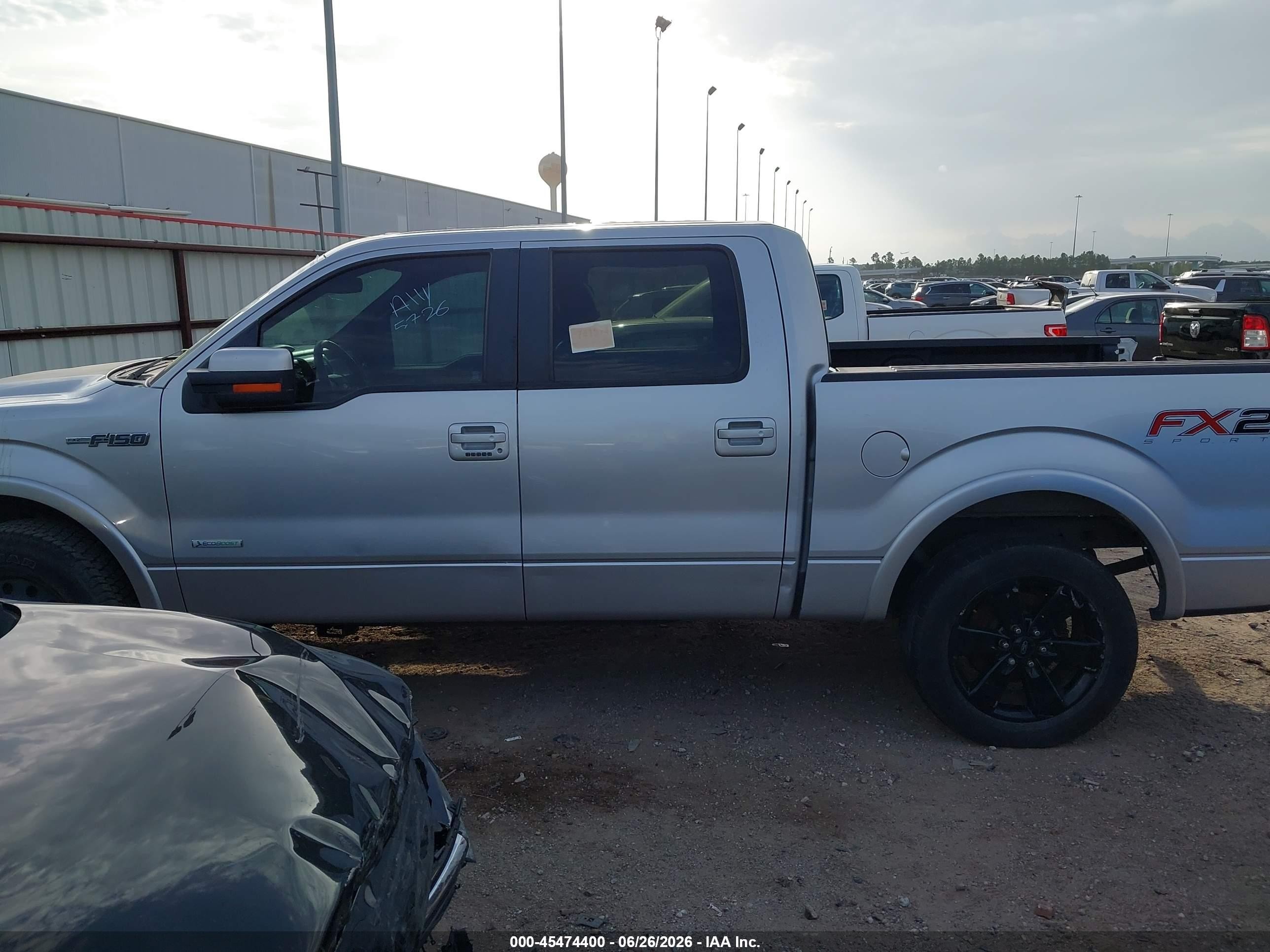 2013 Ford F-150 Fx2 Silver vin: 1FTFW1CT3DKG45790