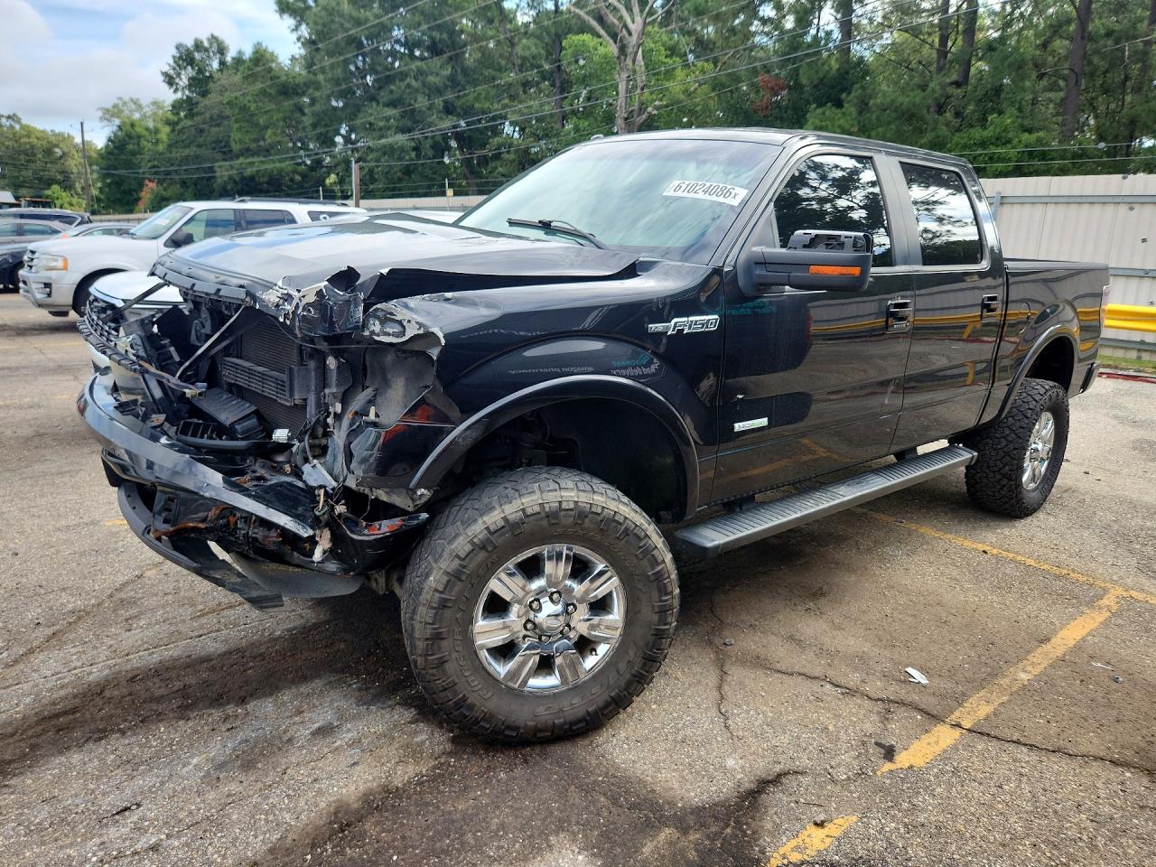 2014 Ford F150 Supercrew Black vin: 1FTFW1CT3EKE16804
