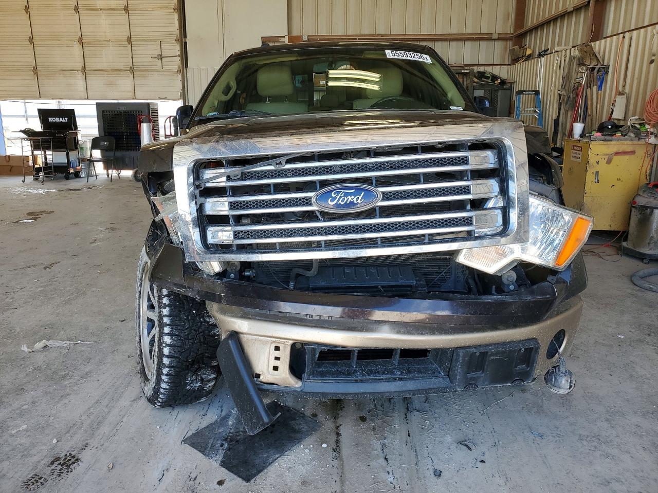 2014 Ford F150 Supercrew Brown vin: 1FTFW1CT3EKF03974