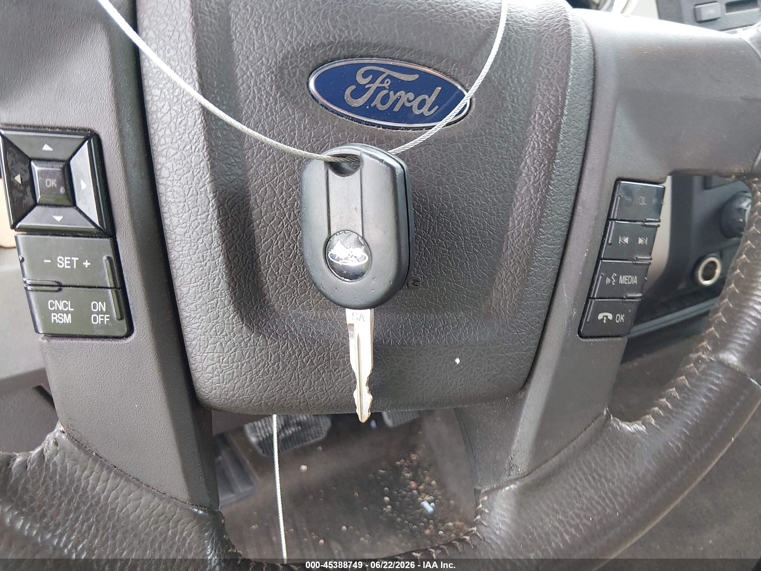 2011 Ford F-150 Xlt Black vin: 1FTFW1CT4BFB00204