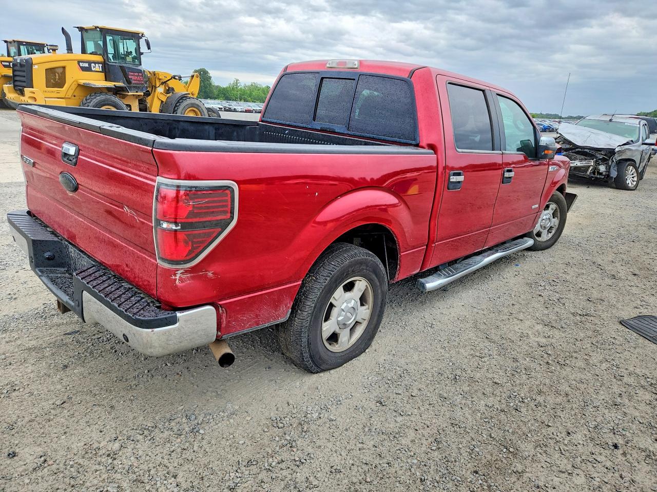 2011 Ford F150 Supercrew Burgundy vin: 1FTFW1CT4BFC43721