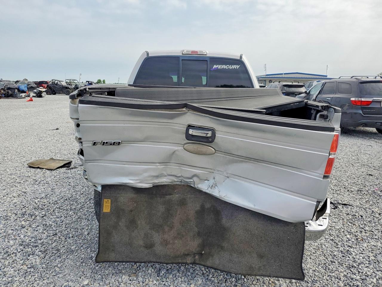 2011 Ford F150 Supercrew Silver vin: 1FTFW1CT4BKD88779