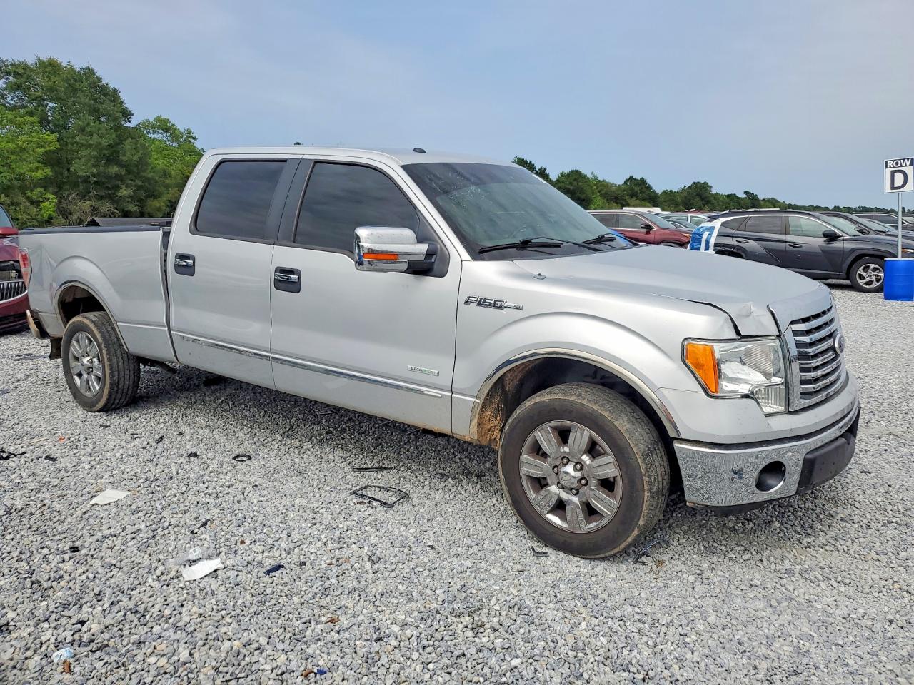 2011 Ford F150 Supercrew Silver vin: 1FTFW1CT4BKD88779