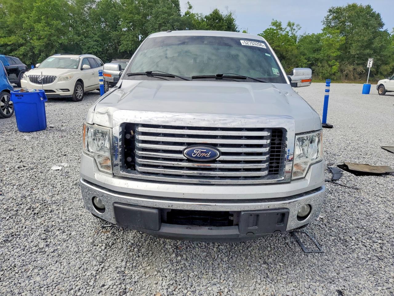 2011 Ford F150 Supercrew Silver vin: 1FTFW1CT4BKD88779