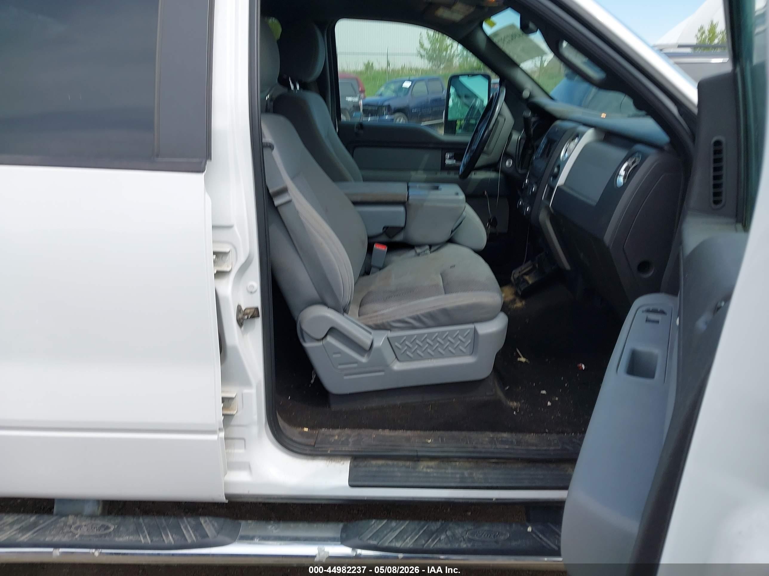2013 Ford F-150 Xlt White vin: 1FTFW1CT4DFC71764