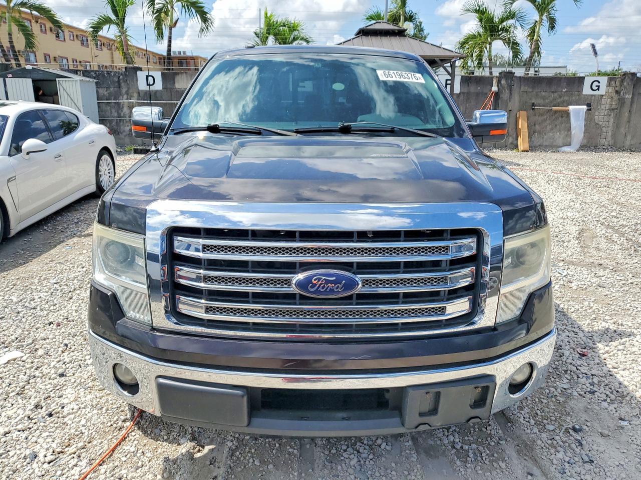 2013 Ford F150 Supercrew Black vin: 1FTFW1CT4DFD31297