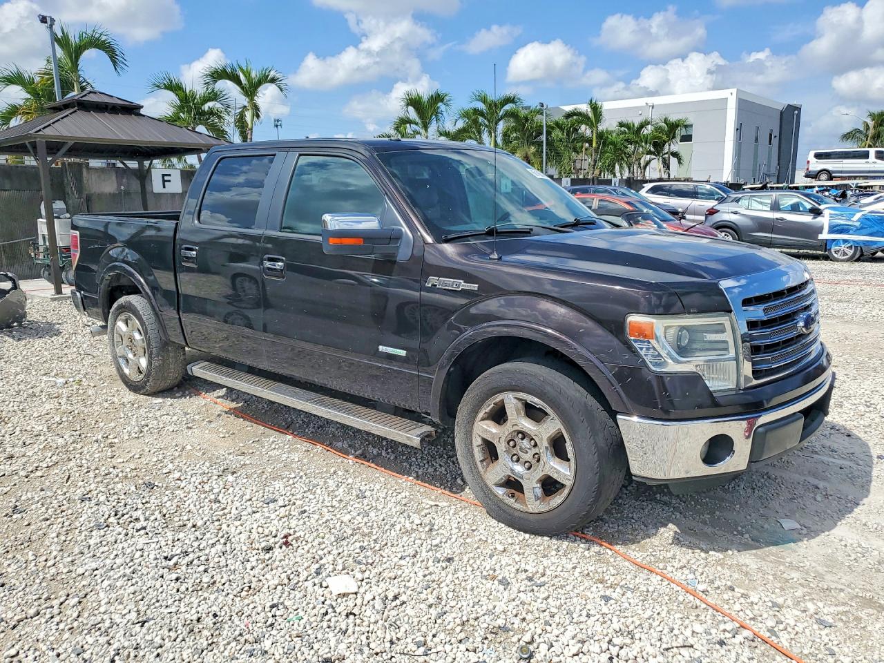 2013 Ford F150 Supercrew Black vin: 1FTFW1CT4DFD31297