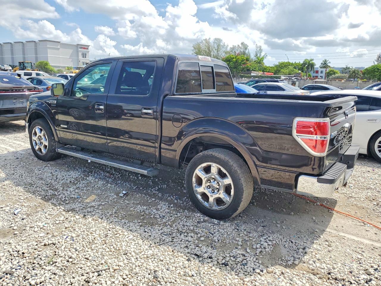 2013 Ford F150 Supercrew Black vin: 1FTFW1CT4DFD31297